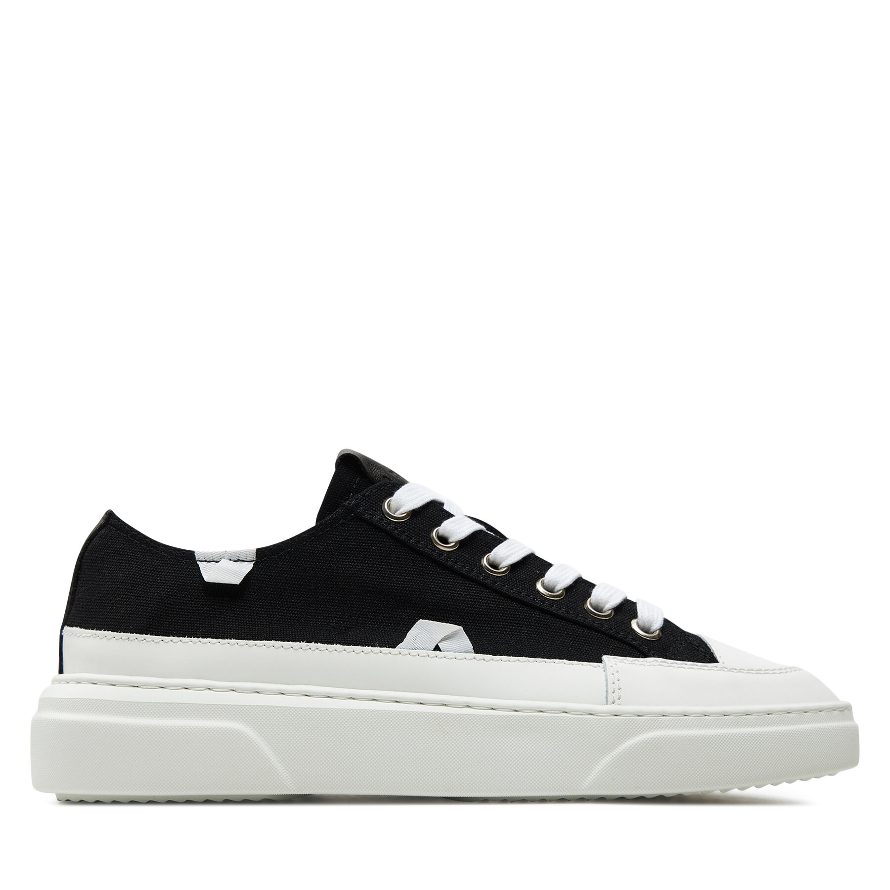 Zapatillas Inuikii Canvas Lex Low 50102-991 Negro