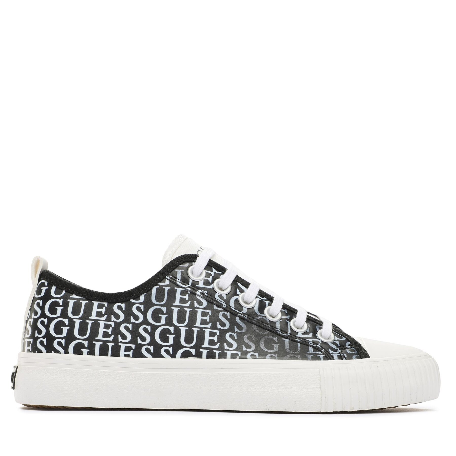 Guess Sneakers Guess New Winners Low FM6NWL FAL12 Μαύρο