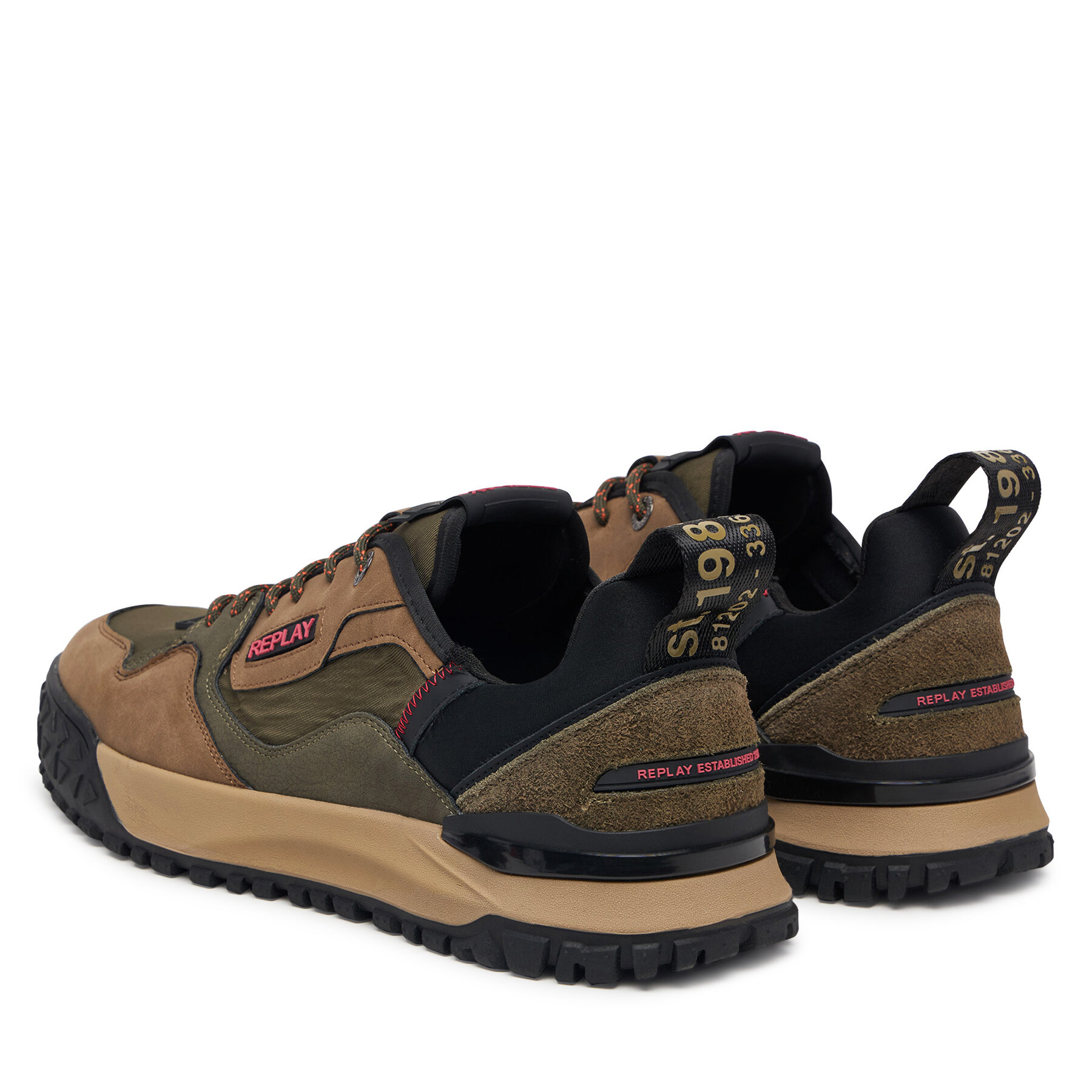 Tenisice REPLAY GMSF7 .000.C0200T Kaki