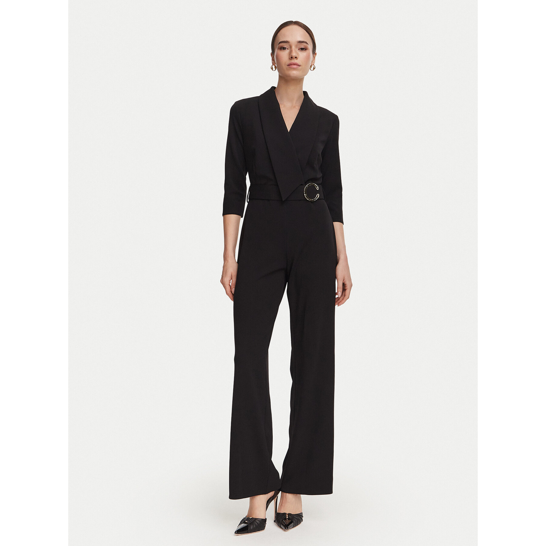 Rinascimento Jumpsuit CFC0131141003 Schwarz Regular Fit