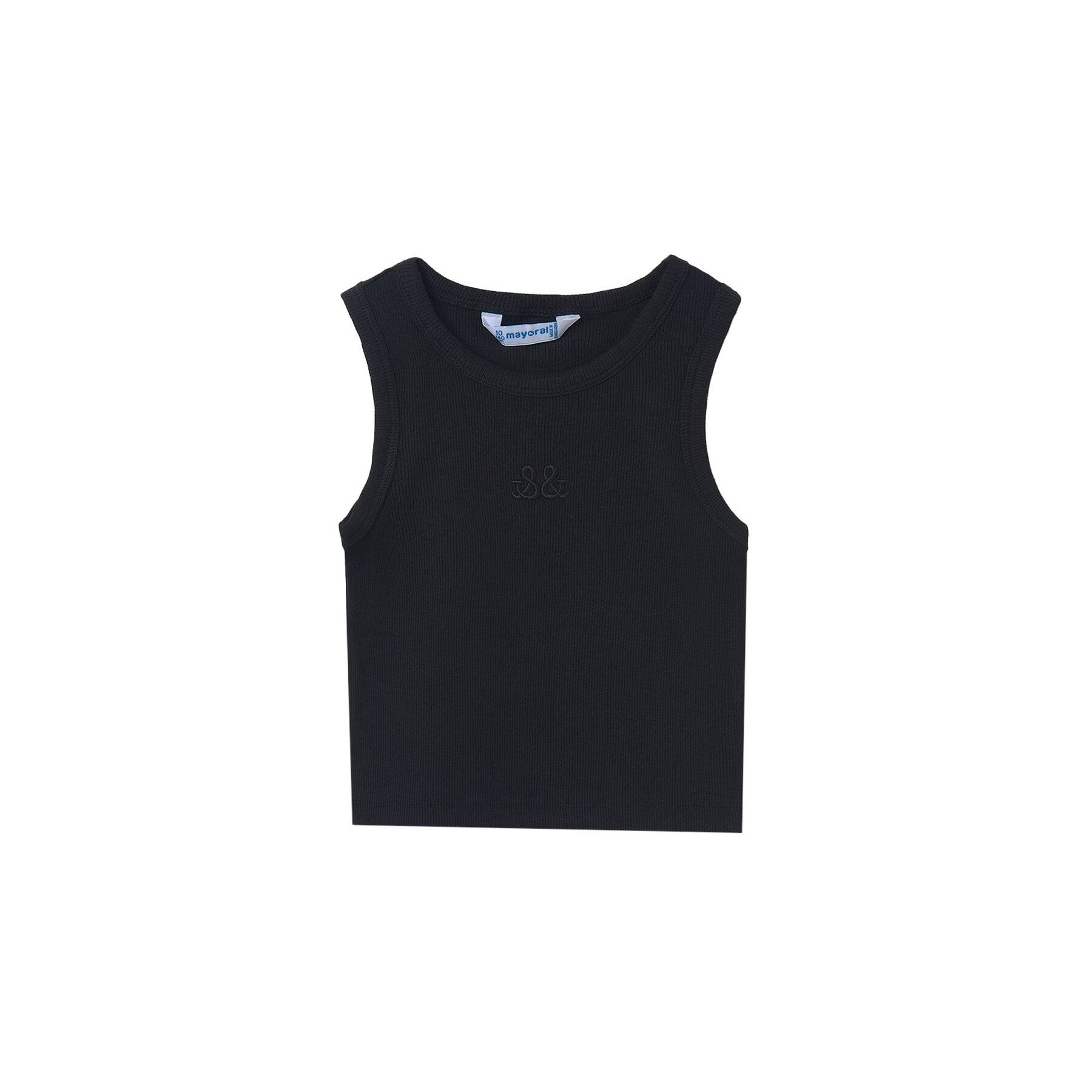 Mayoral Mayoral Τοπ 6032 Μαύρο Slim Fit