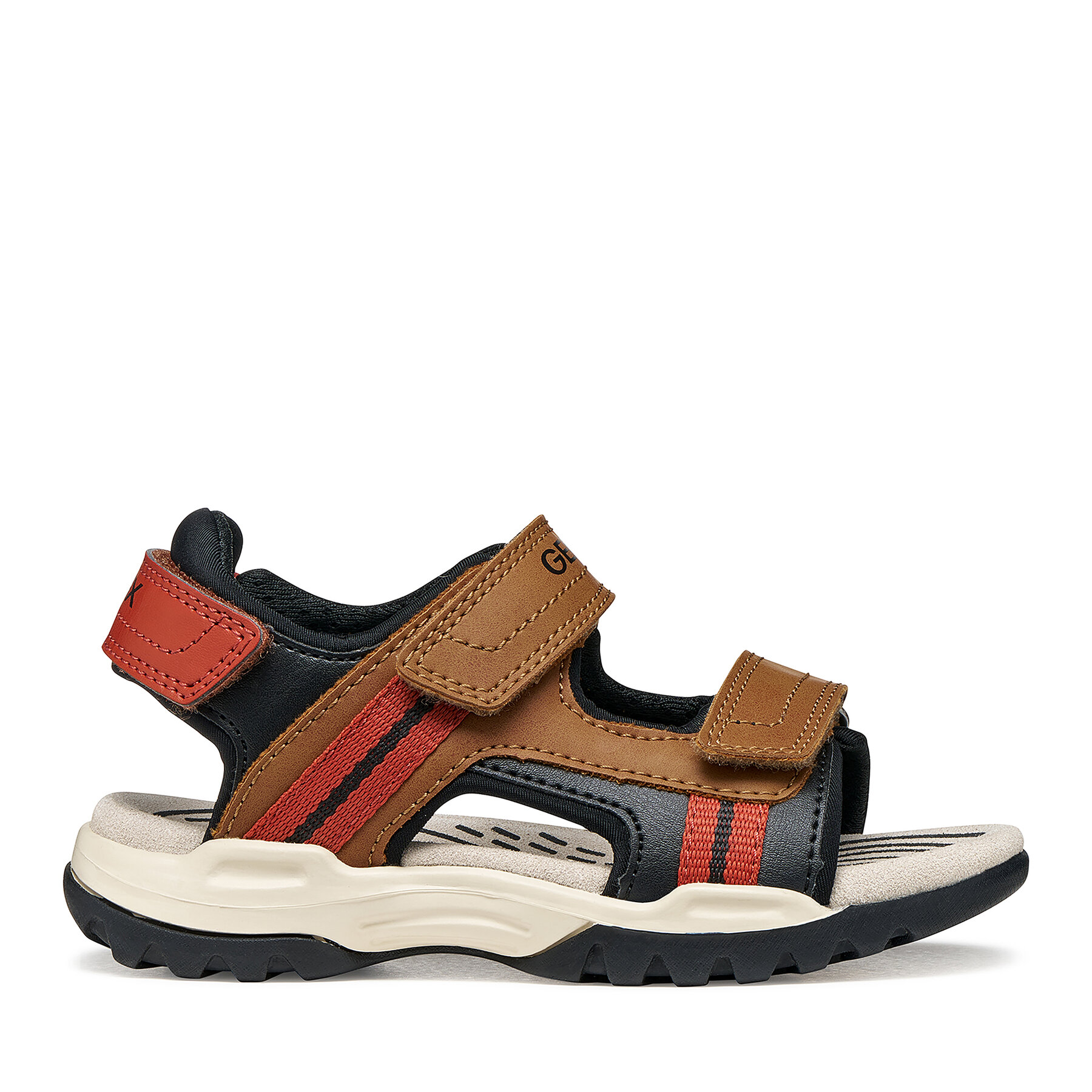 Σανδάλια Geox Jr Borealis J450RA 015ME CD6N6 M Καφέ