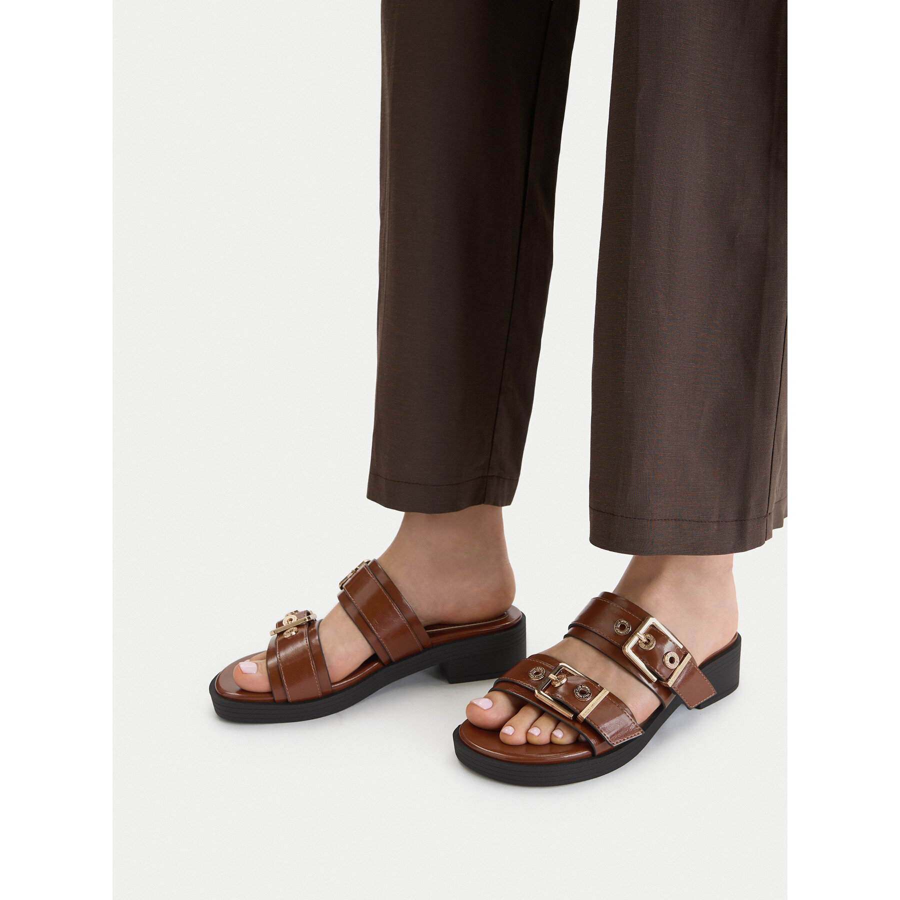 Παντόφλες Beverly Hills Polo Club CEO-HY7006-1 Καφέ