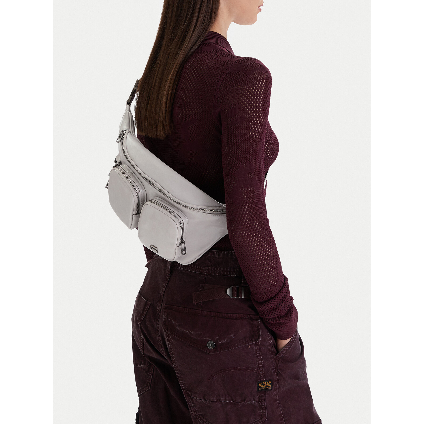 Дамска чанта G-Star Raw EO-LDA8478 Сив