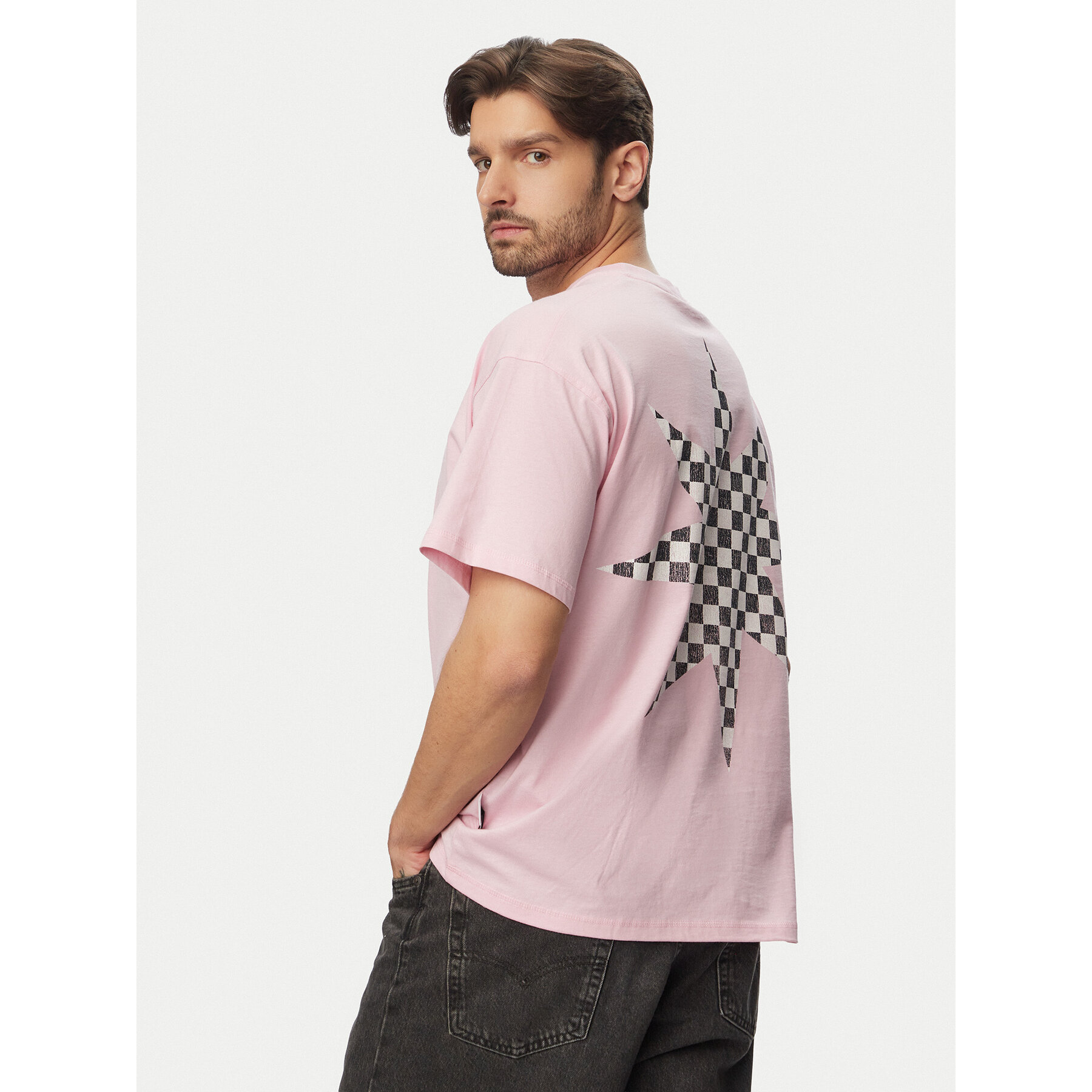 Jack & Jones T-shirt Solano 12296270 Ljubičasta Regular Fit