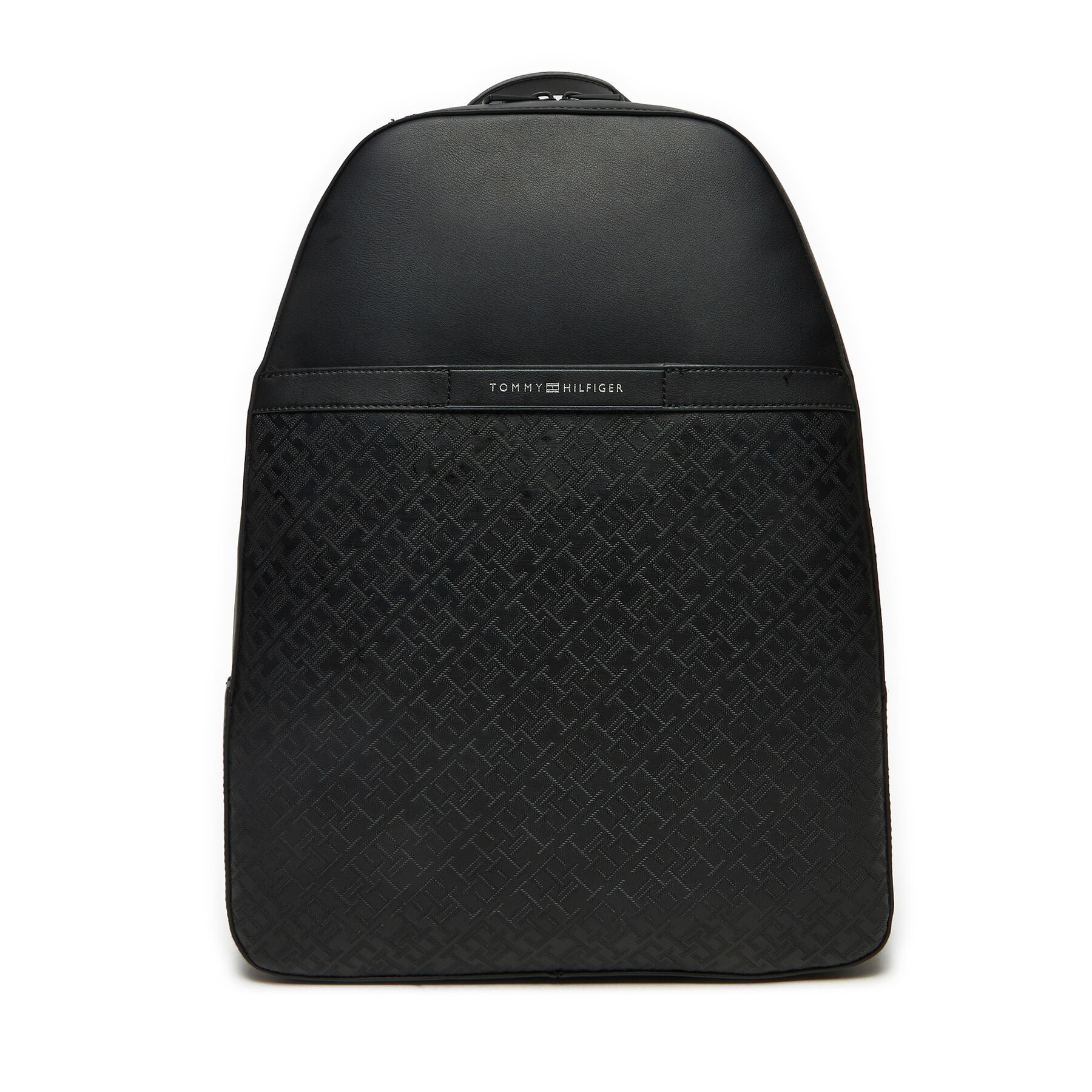 Męski Plecak Tommy Hilfiger Czarny Th Monogram Backpack AM0AM13071
