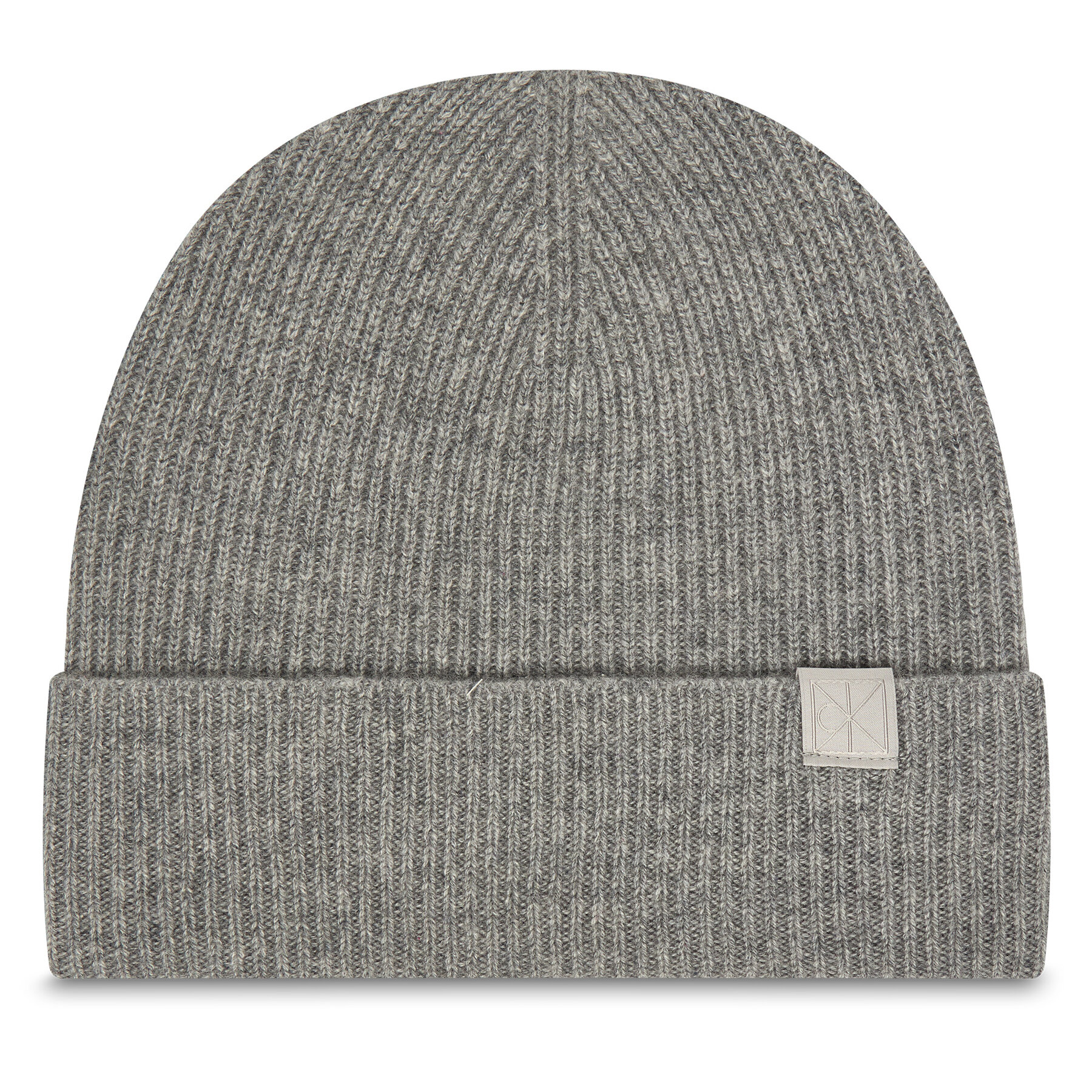 Čiapka Calvin Klein Emblem LV04D8013G Sivá