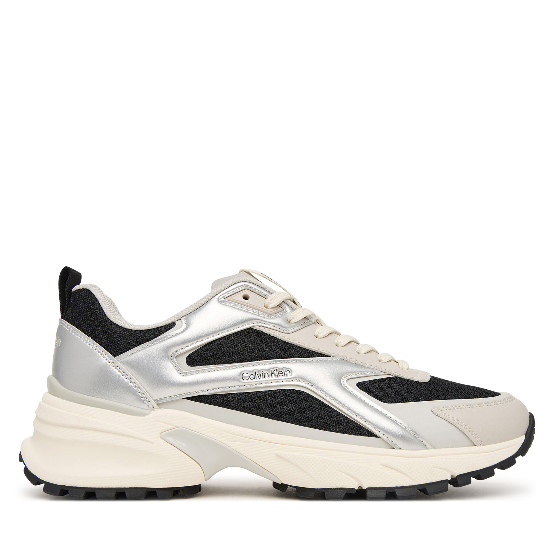 Сникърси Calvin Klein Hike Run Ckstripe Mesh Met HW0HW03140 Черен