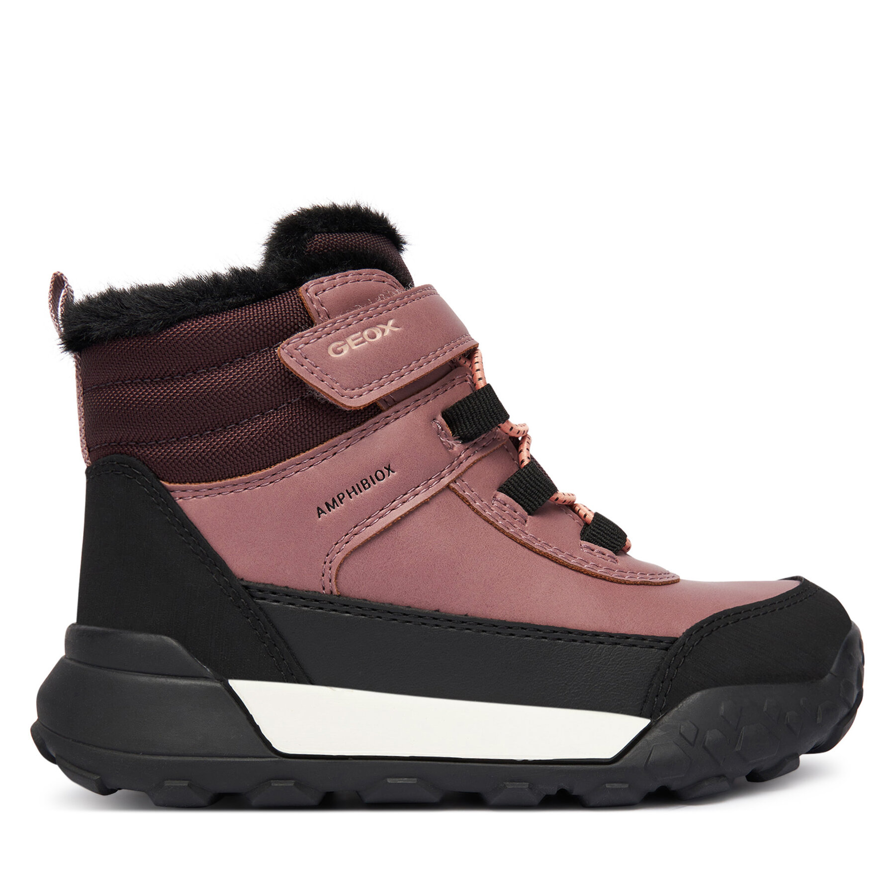 Μπότες Χιονιού Geox J Trekkyup B Ab J46M7A 0MEMS C8007 S Ροζ