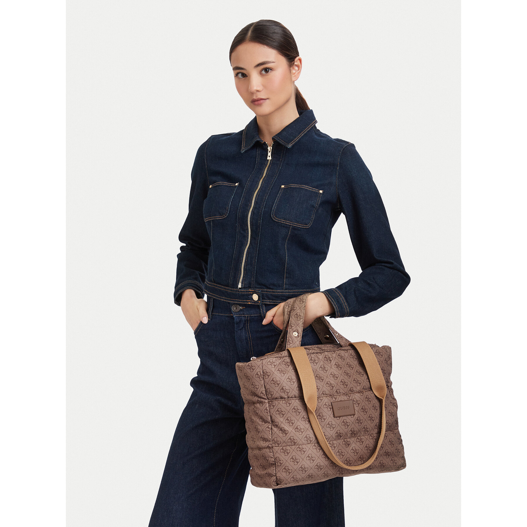 Taška na kočík Guess H6YZ20 W2776 Hnedá