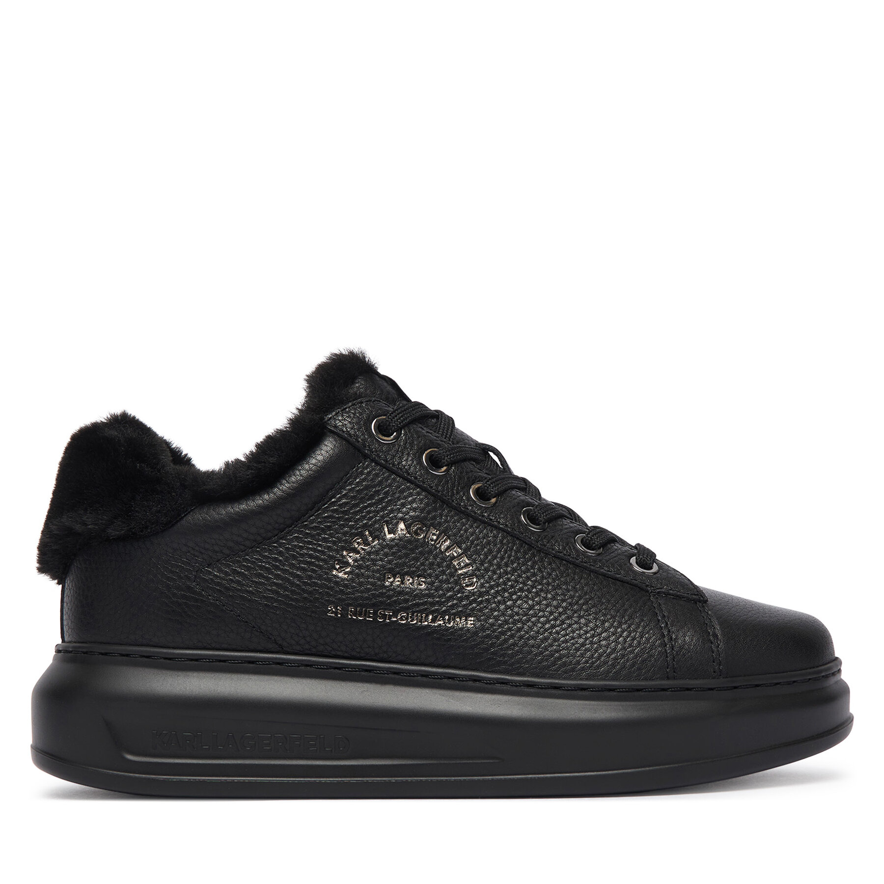 Сникърси KARL LAGERFELD Kapri KL62536L Черен