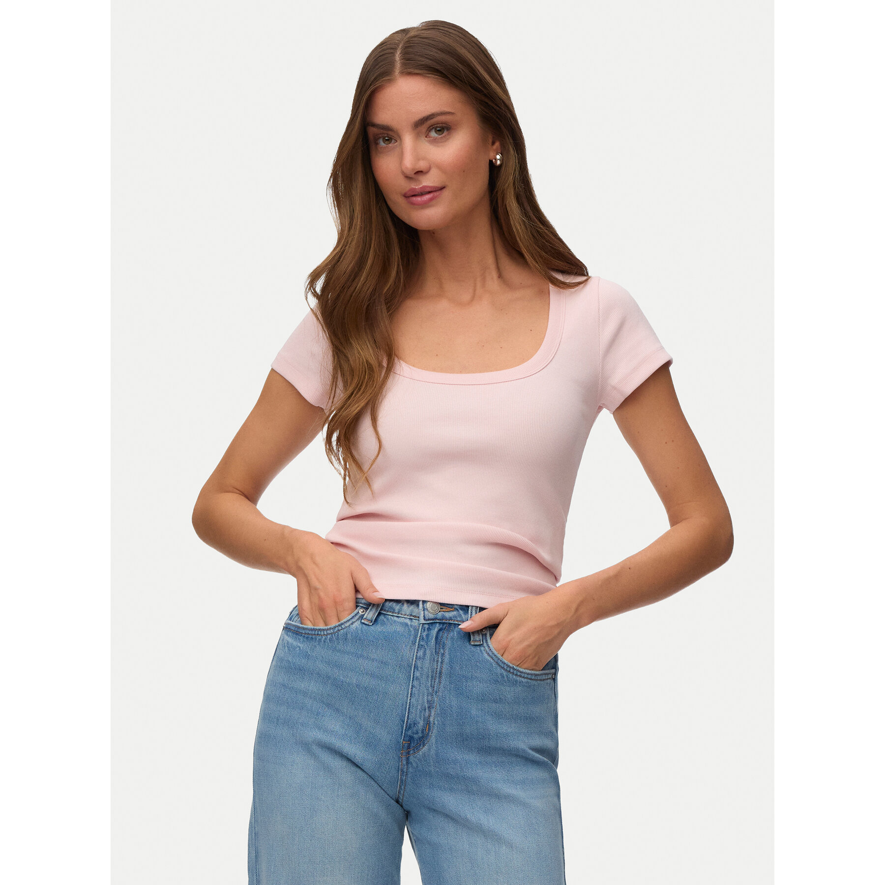 Vero Moda T-Shirt Chloe 10344953 Rosa Regular Fit