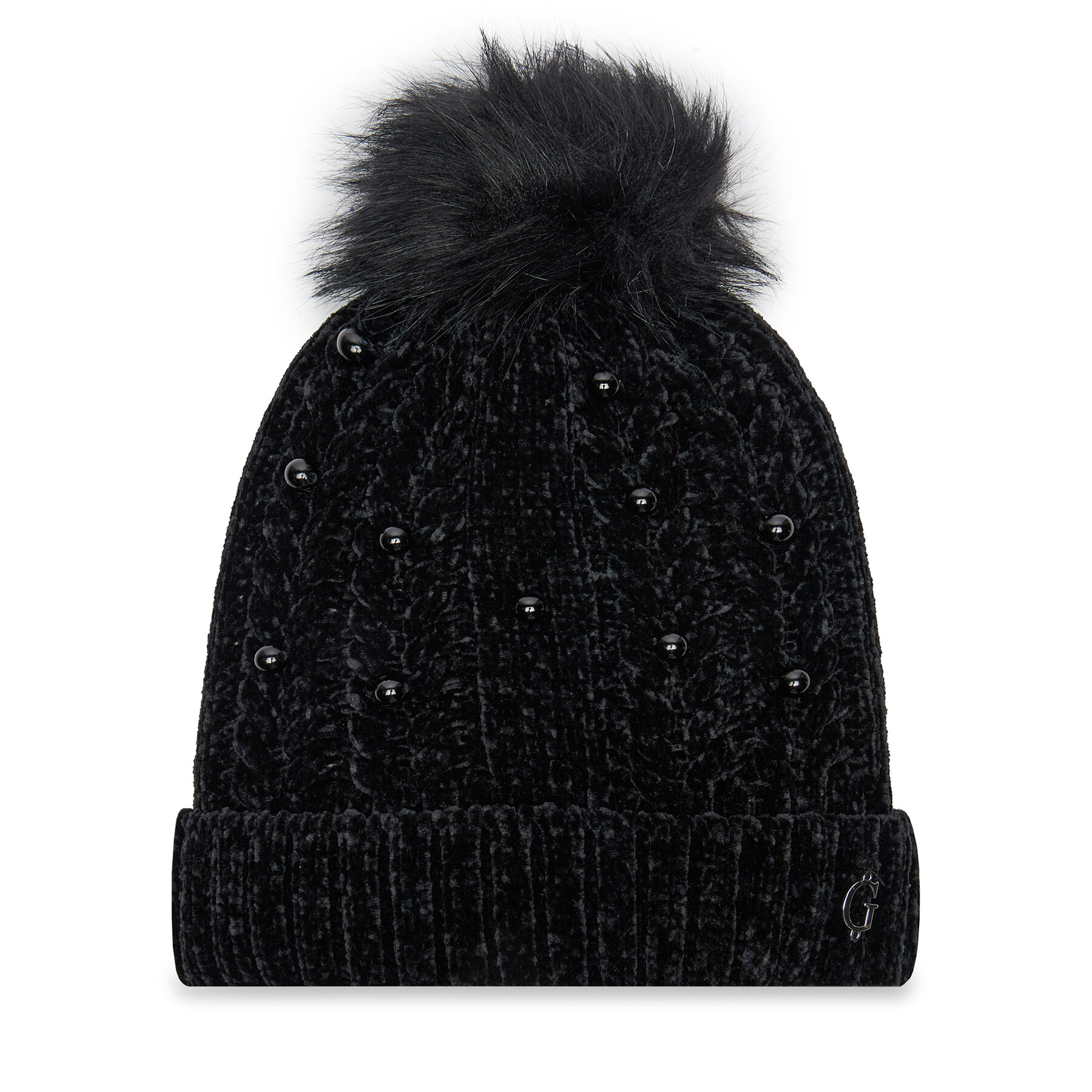 Шапка Guess J3BZ05 Z39H0 Черен