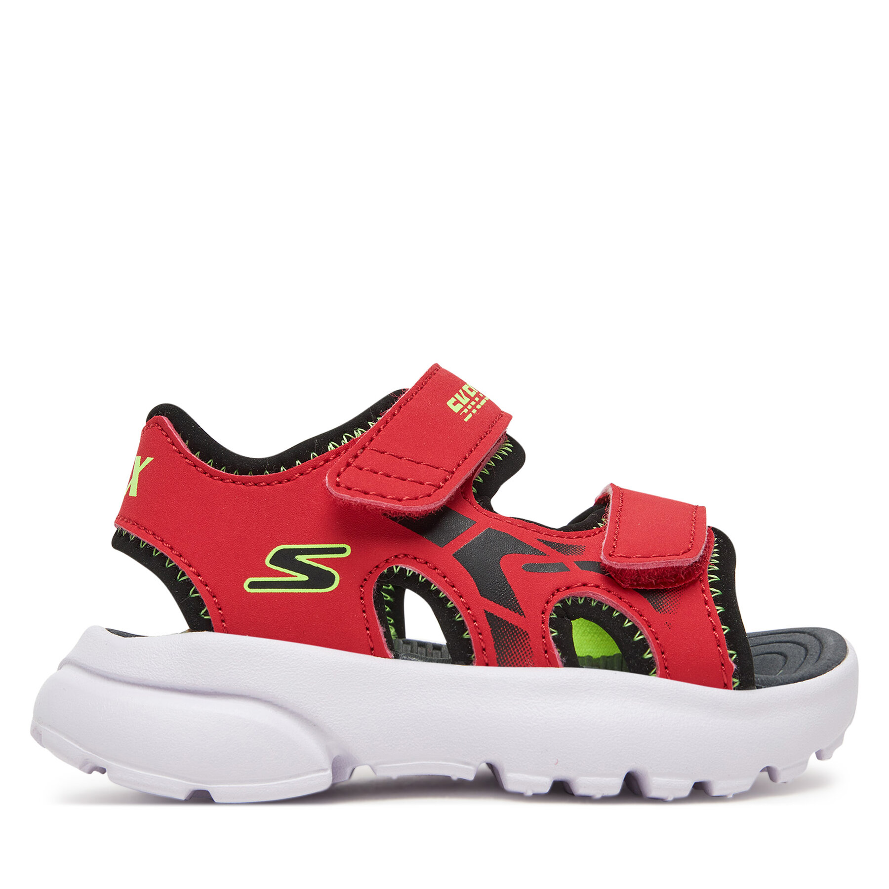 Sandály Skechers Razor Splash 406513N/RDBK Červená