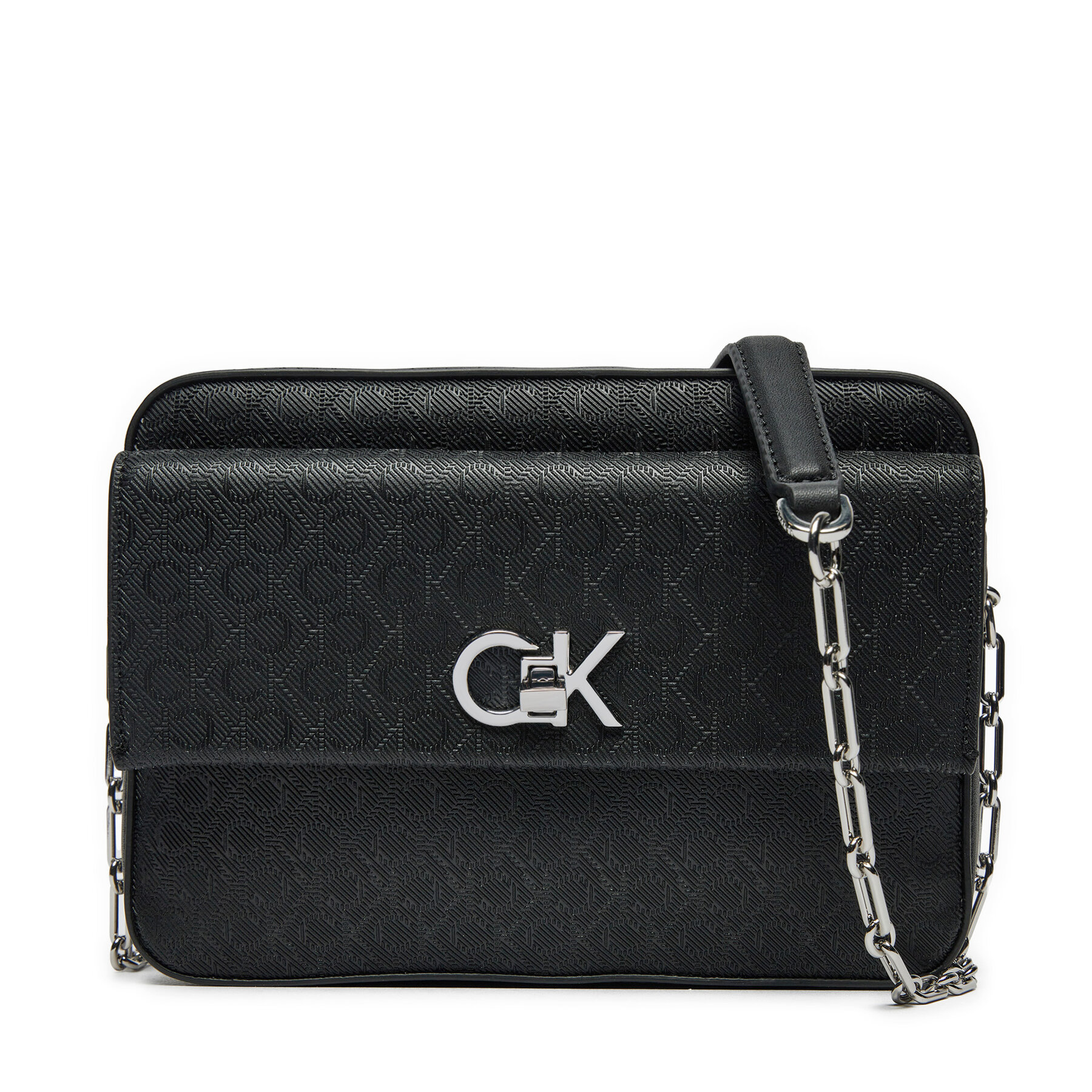 Sac à main Calvin Klein Ck Camera Bag W/Pocket_Mono K60K613140 Noir