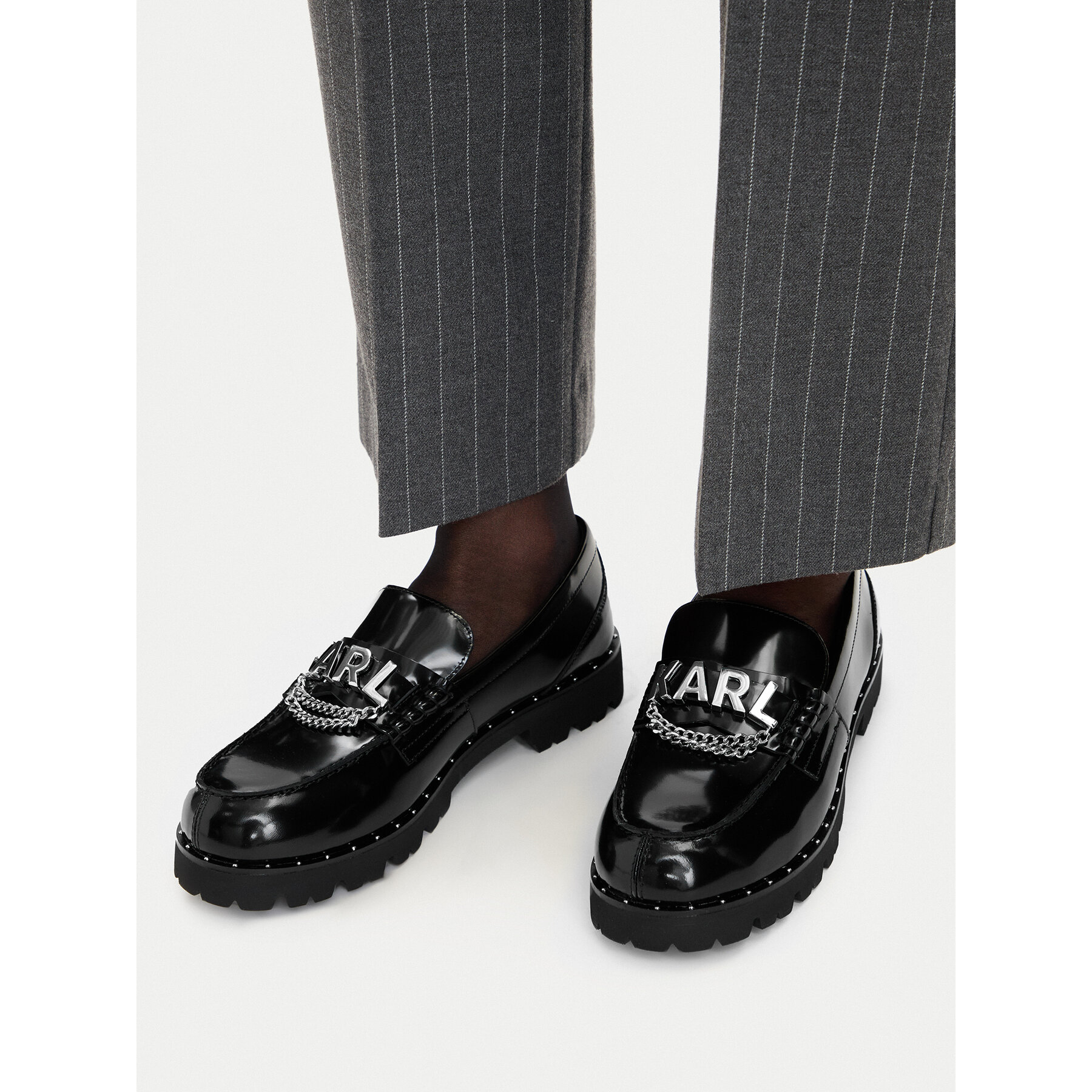 KARL LAGERFELD Loafers KARL LAGERFELD Lowell KL42226 Μαύρο