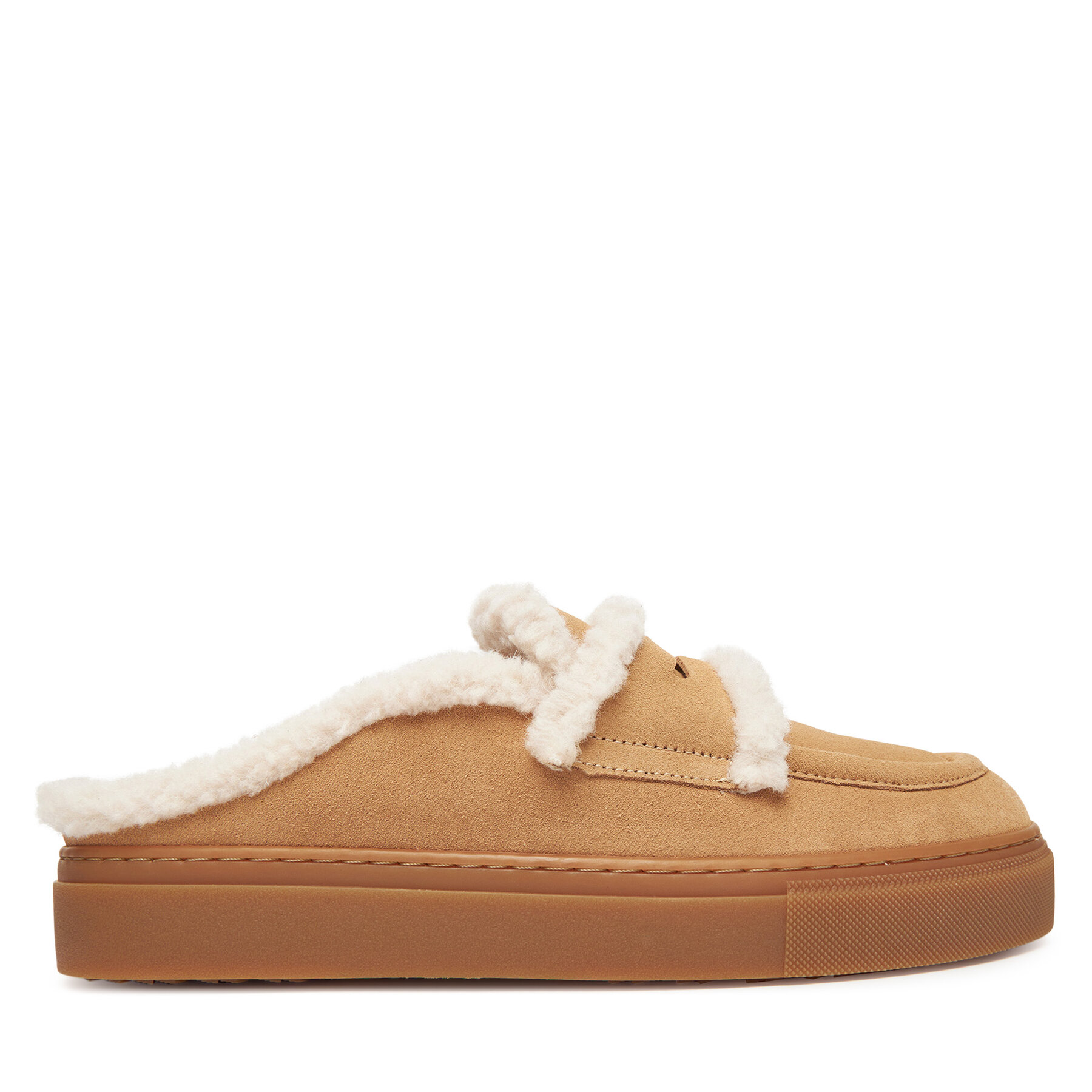 Ciabatte Inuikii Mule Wool 1004.017.0011 Beige