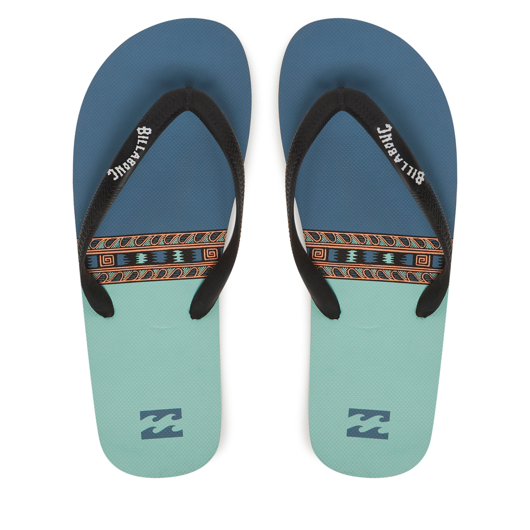 Męskie Japonki Billabong, Rozmiar 43 Czarny Tides EBYL100027