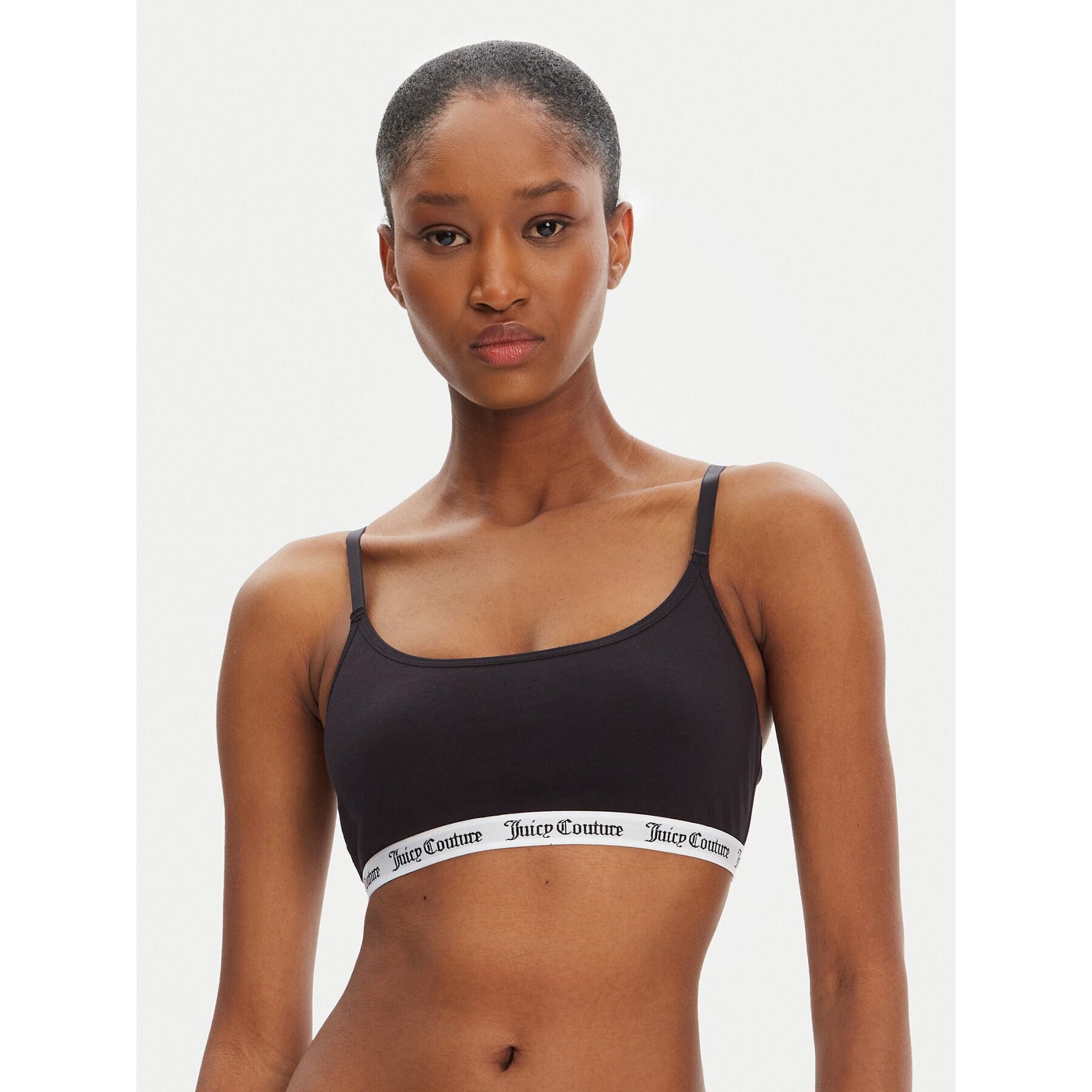 Juicy Couture Melltartó felső Ren JCTBT125972 Fekete