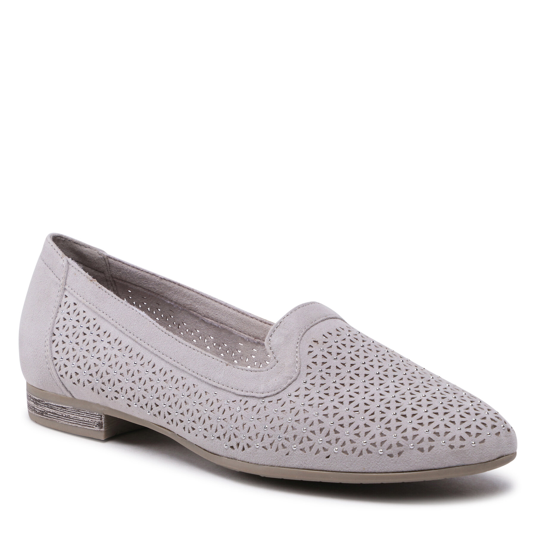 Șlapi Jana 8-24265-20 Lt.Grey 204 epantofi.ro imagine noua