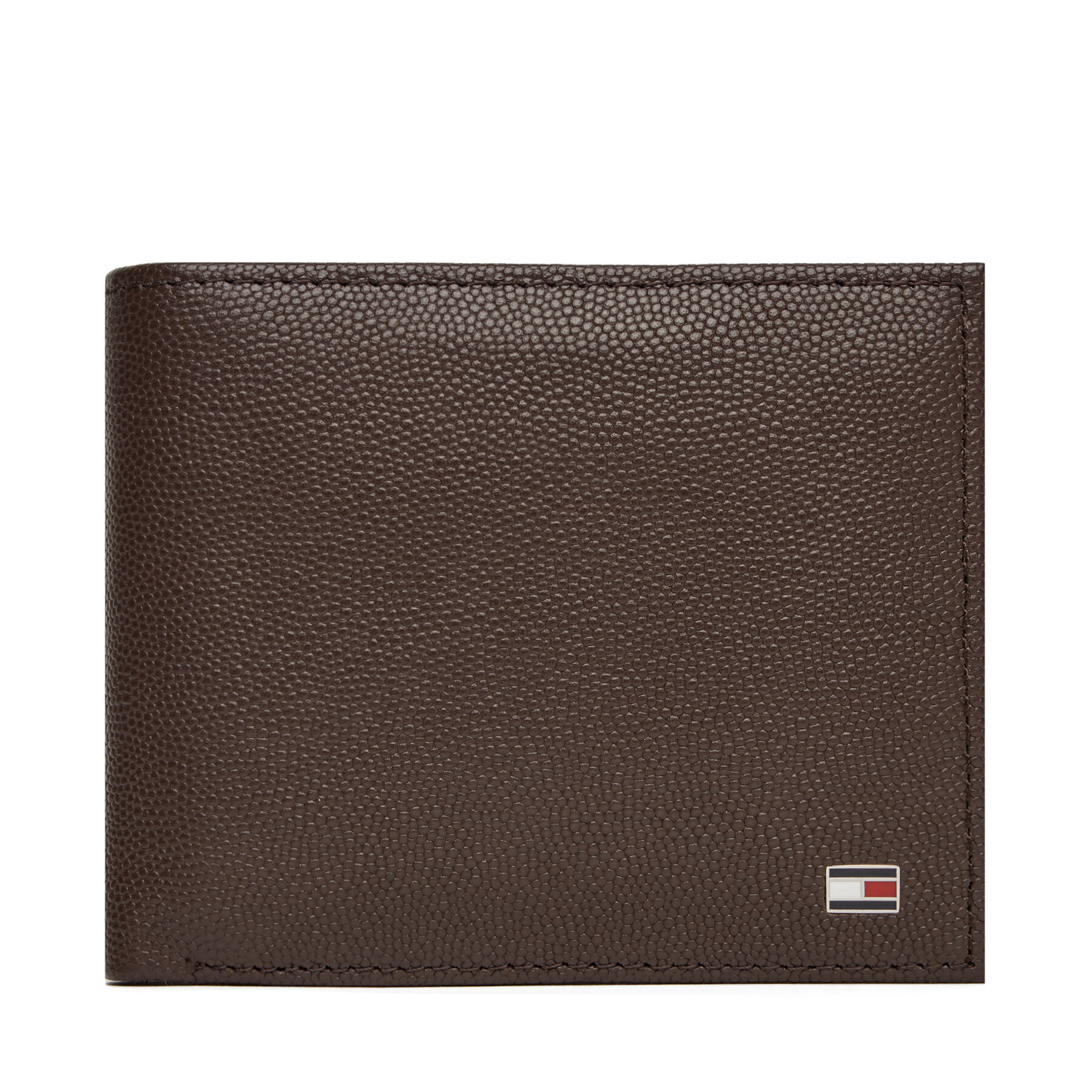 Nagyméretű férfi pénztárca Tommy Hilfiger Th Flag Cc And Coin AM0AM13519 Barna