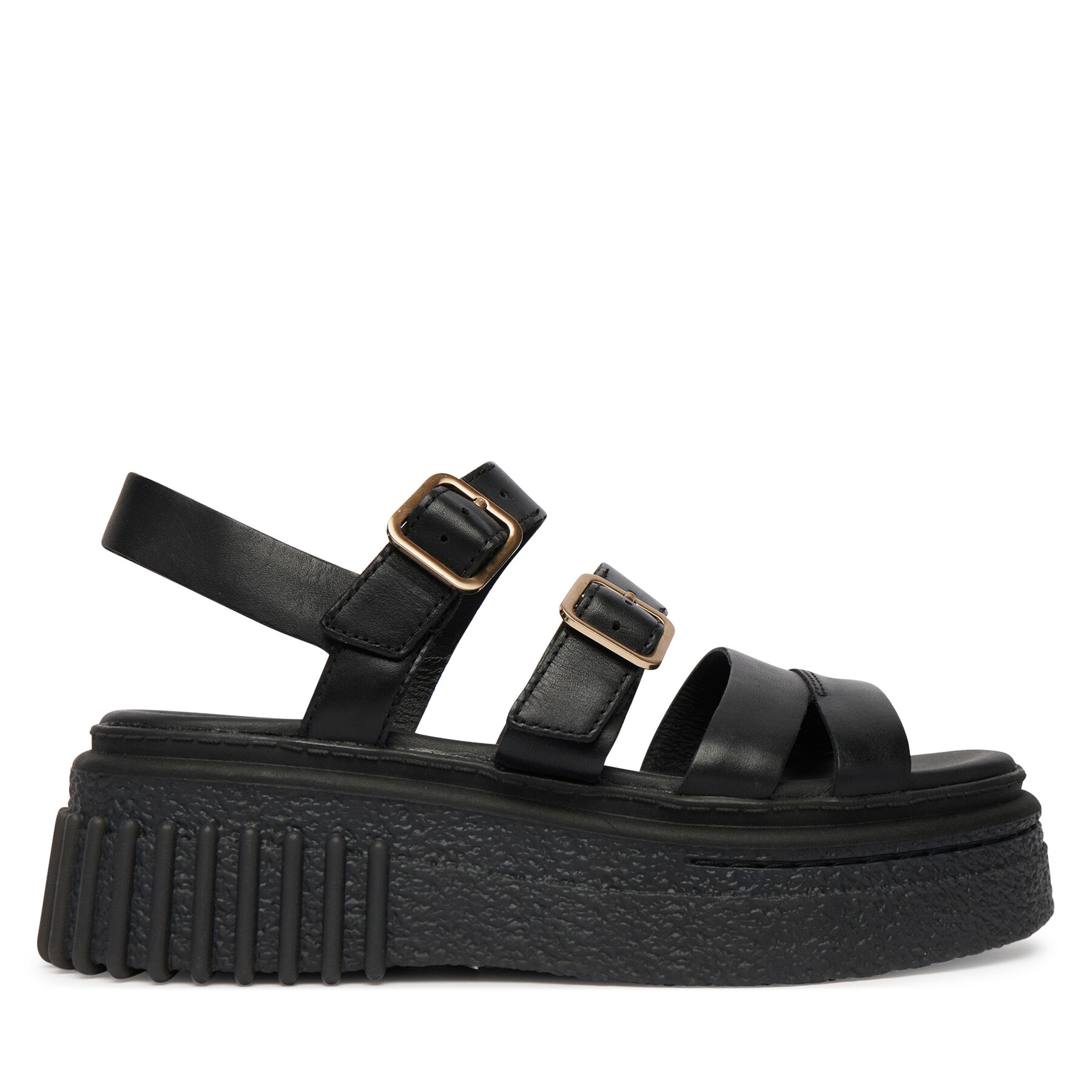 Szandál Clarks Evamar Strap 26185888 Fekete