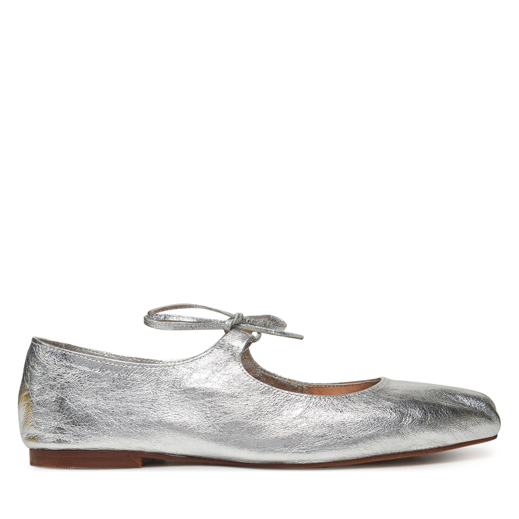 Damen Ballerinas Balagan, Schuhgröße 39, Silberfarben, Batsheva