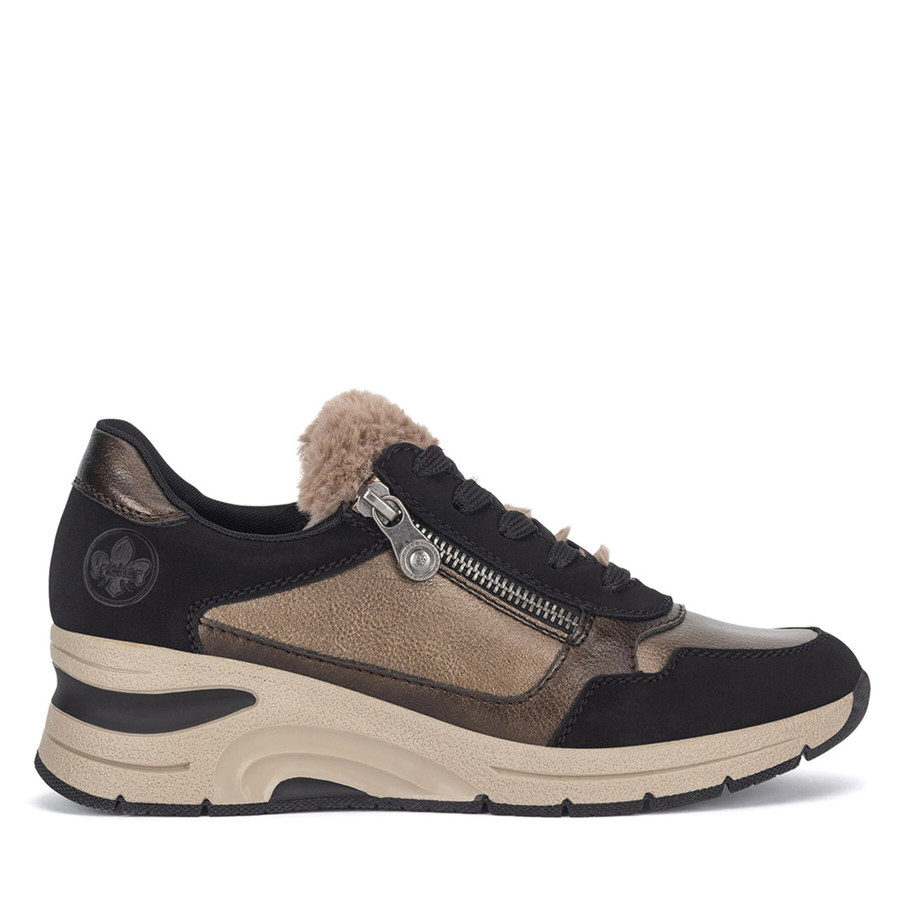 Chaussures basses Rieker N9301-90 Noir