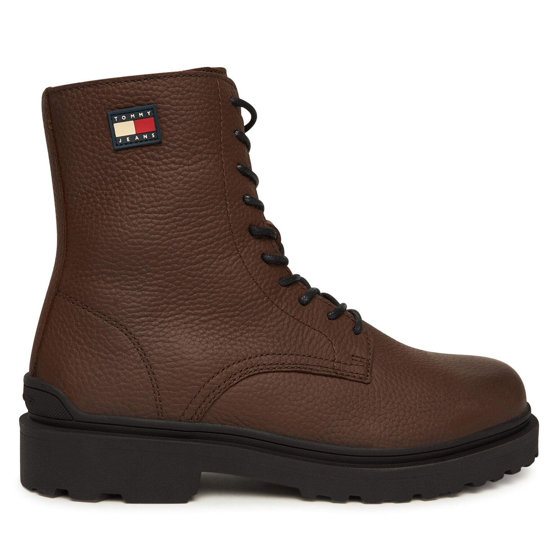 Ghete Tommy Jeans Tjm Lace Up Tumbled High EM0EM01631 Maro