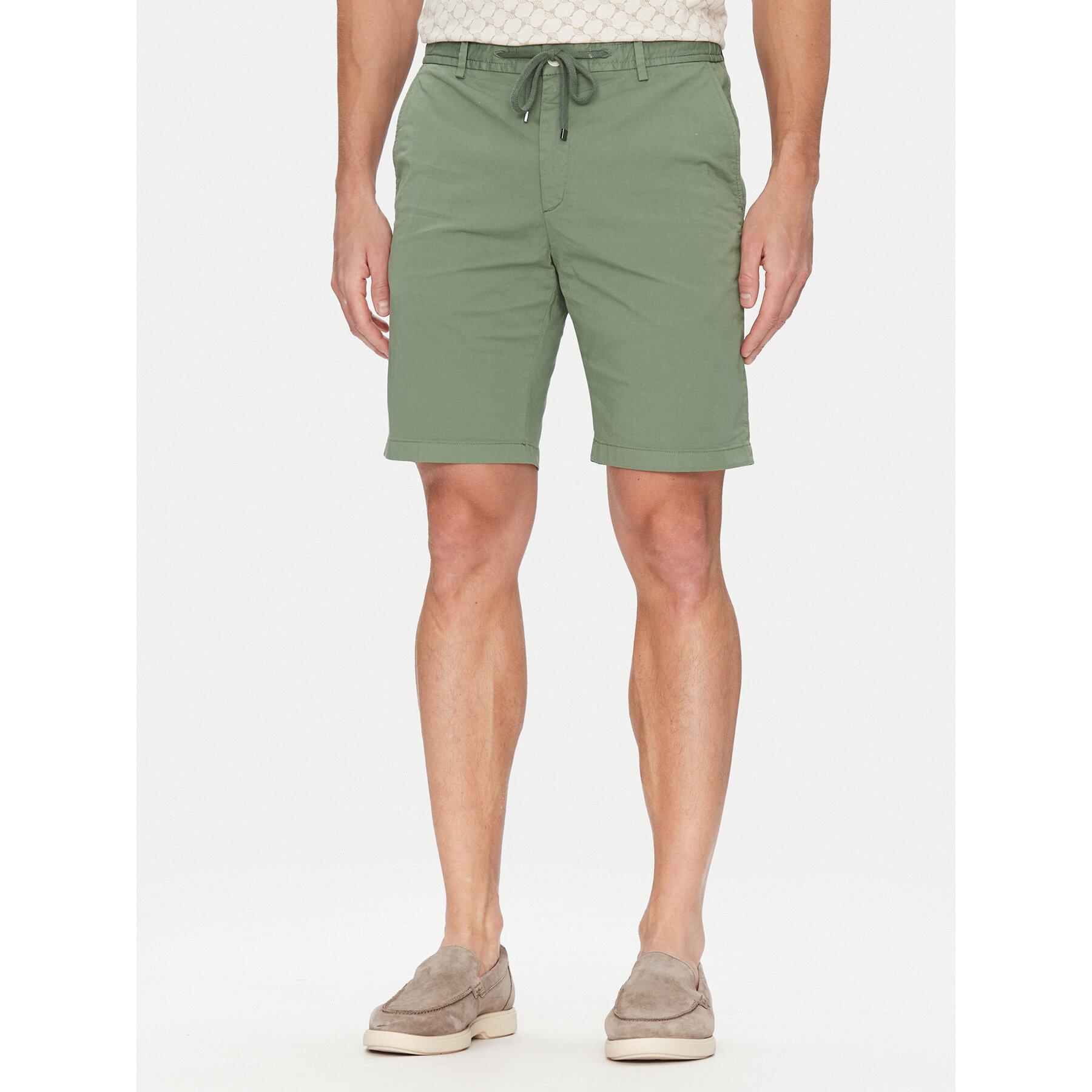JOOP! Stoffshorts 17 JT-80Capri-D 30045912 Grün Slim Fit