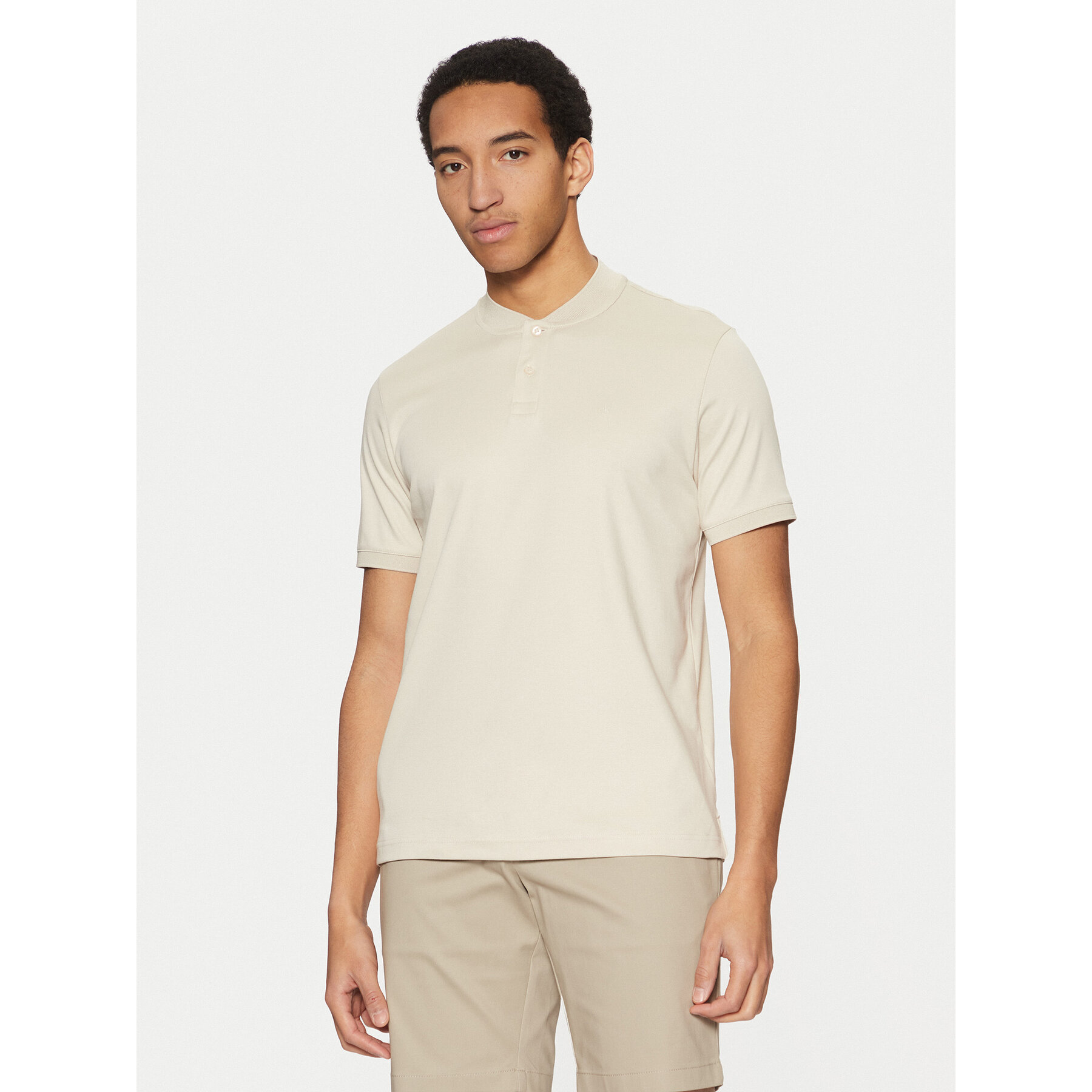 Calvin Klein Polo K10K111201 Beige Regular Fit