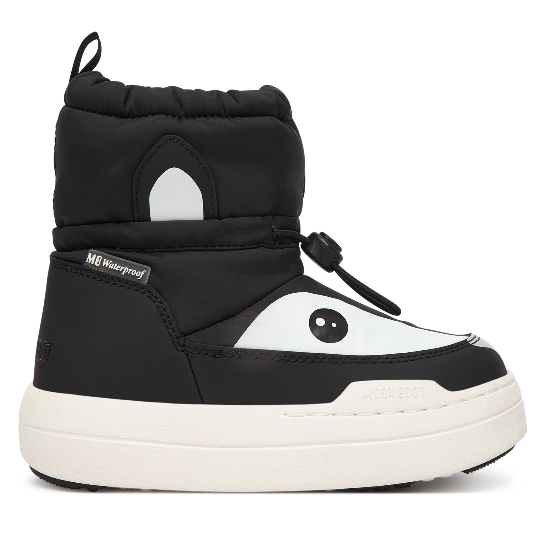 Čizme za snijeg Moon Boot Mb Jr Park Tube Mid Animal Wp 80D3440100 S Crna