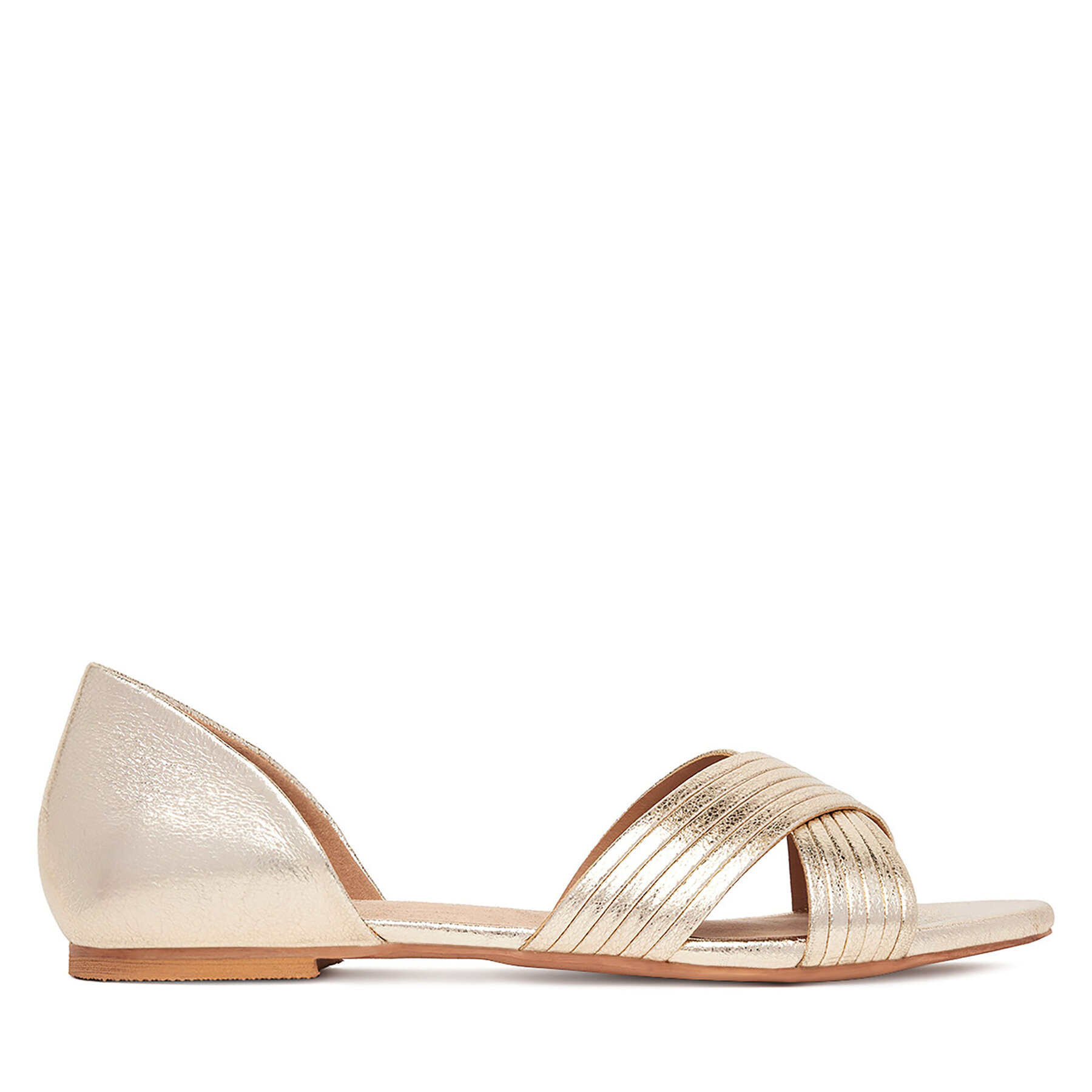 Балеринки Clara Barson WS24038-03 Златист