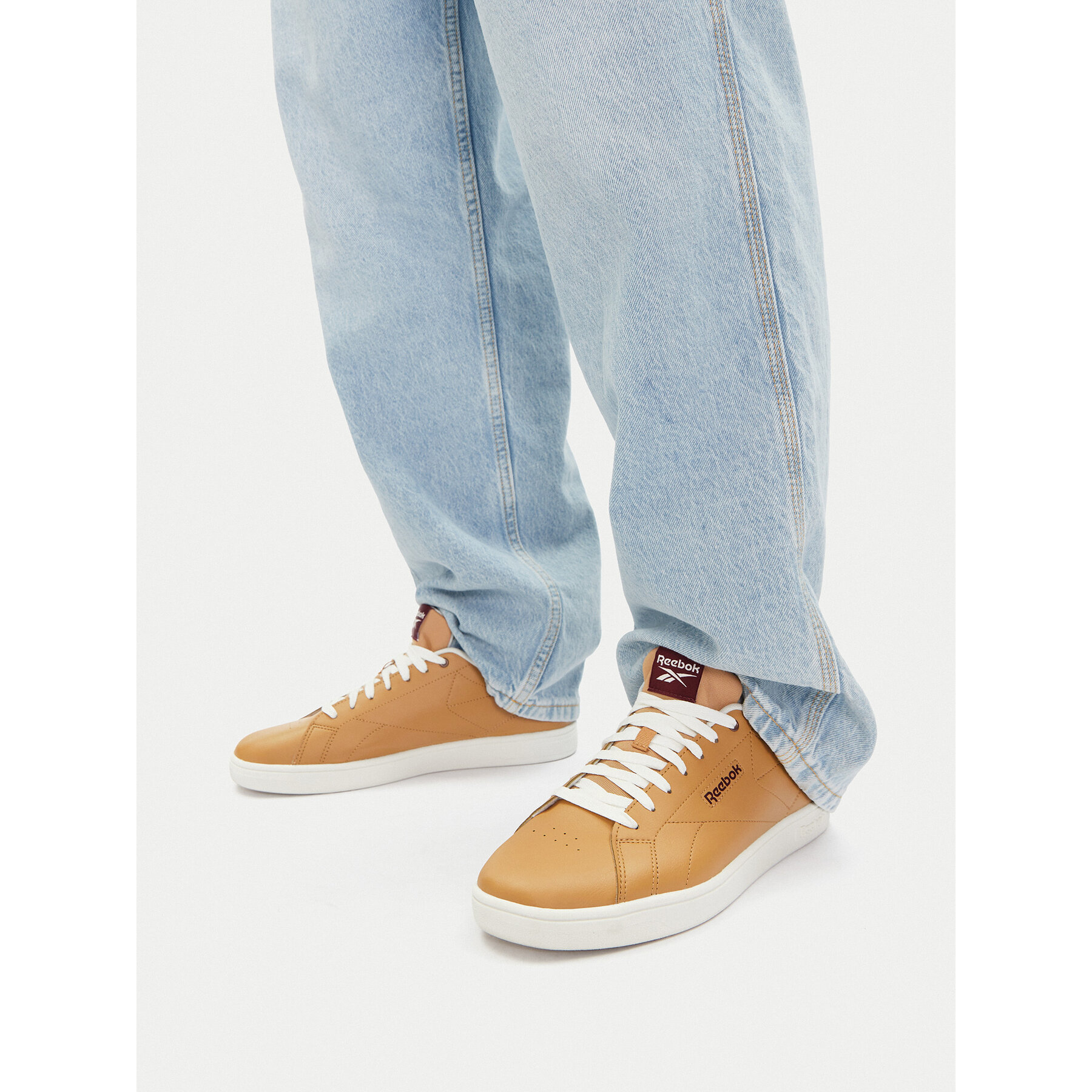 Superge Reebok CEO- COURT CLEAN 100230434 Rjava