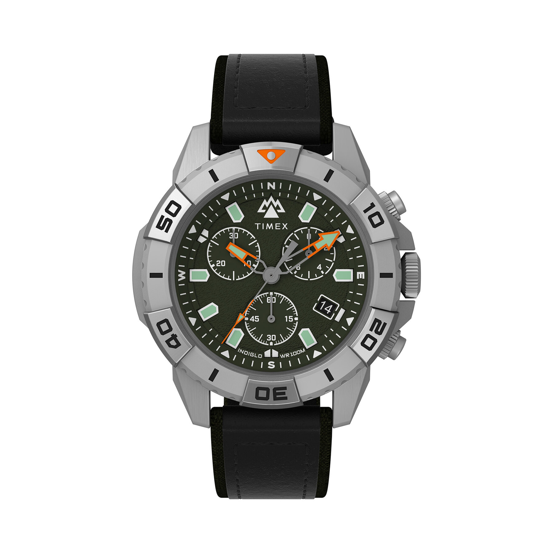 Orologio Timex Expedition Ridge Chronograph TW2W16100 Nero