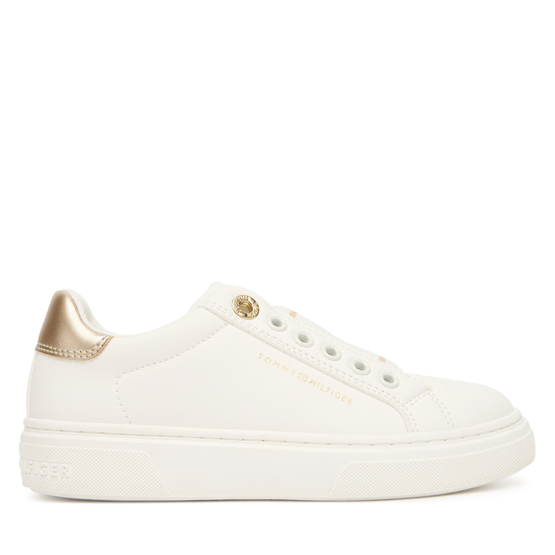 Sneakersy Tommy Hilfiger Low Cut Sneaker T3A9-33983-1355 S Biela