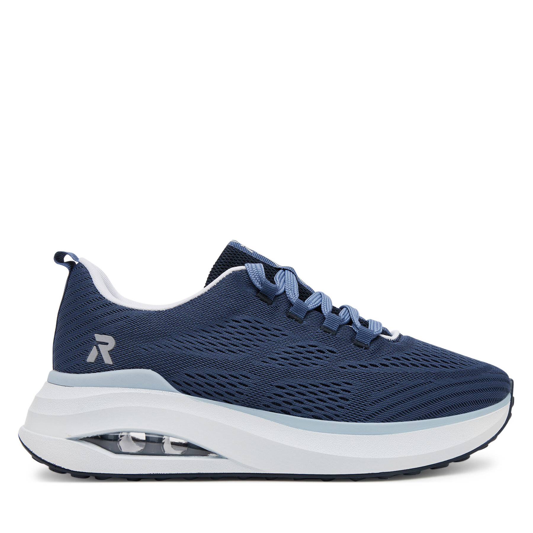 Sneakersy Rieker Revolution Lifestyle W2701-14 Tmavomodrá