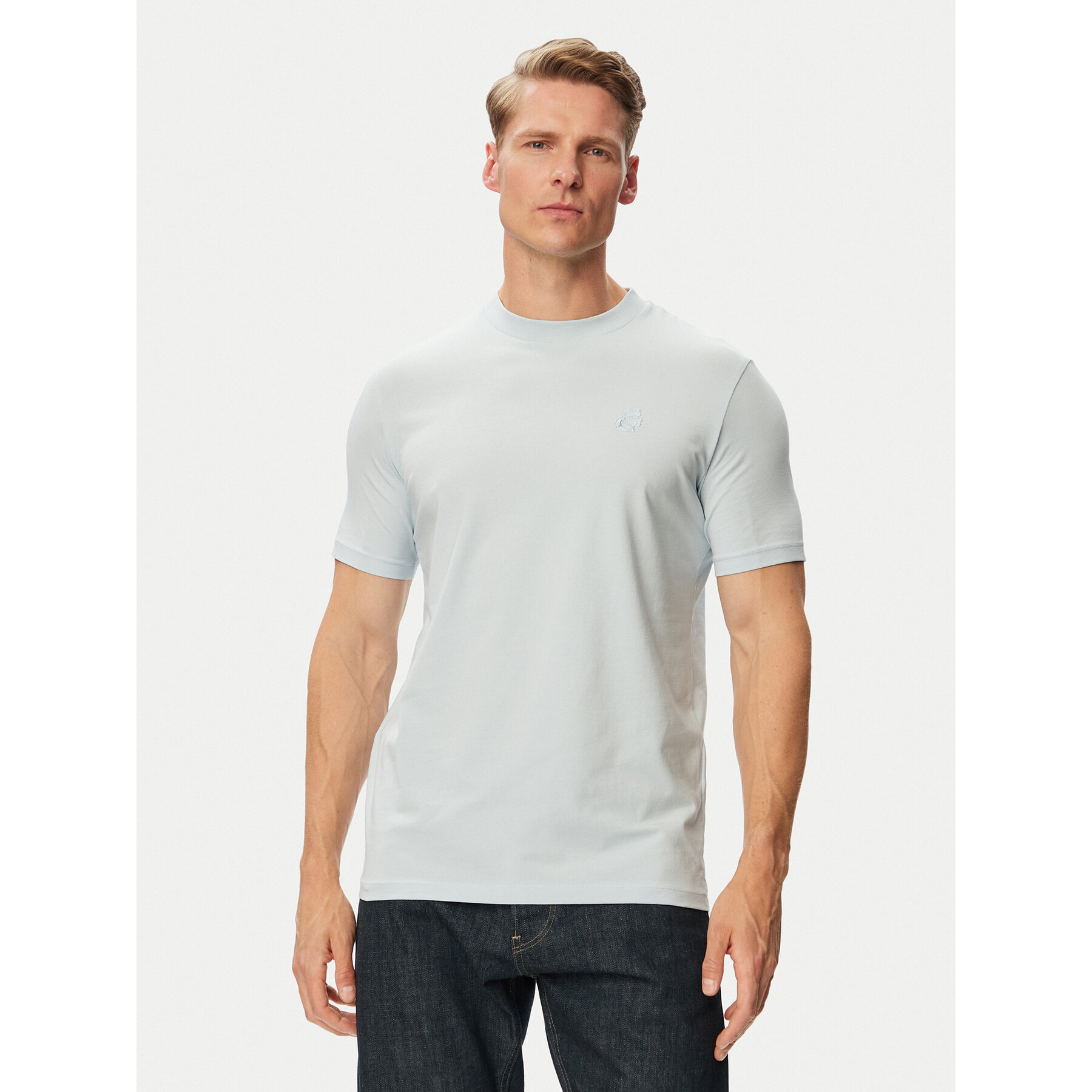 KARL LAGERFELD T-Shirt 755750 563221 Hellblau Regular Fit