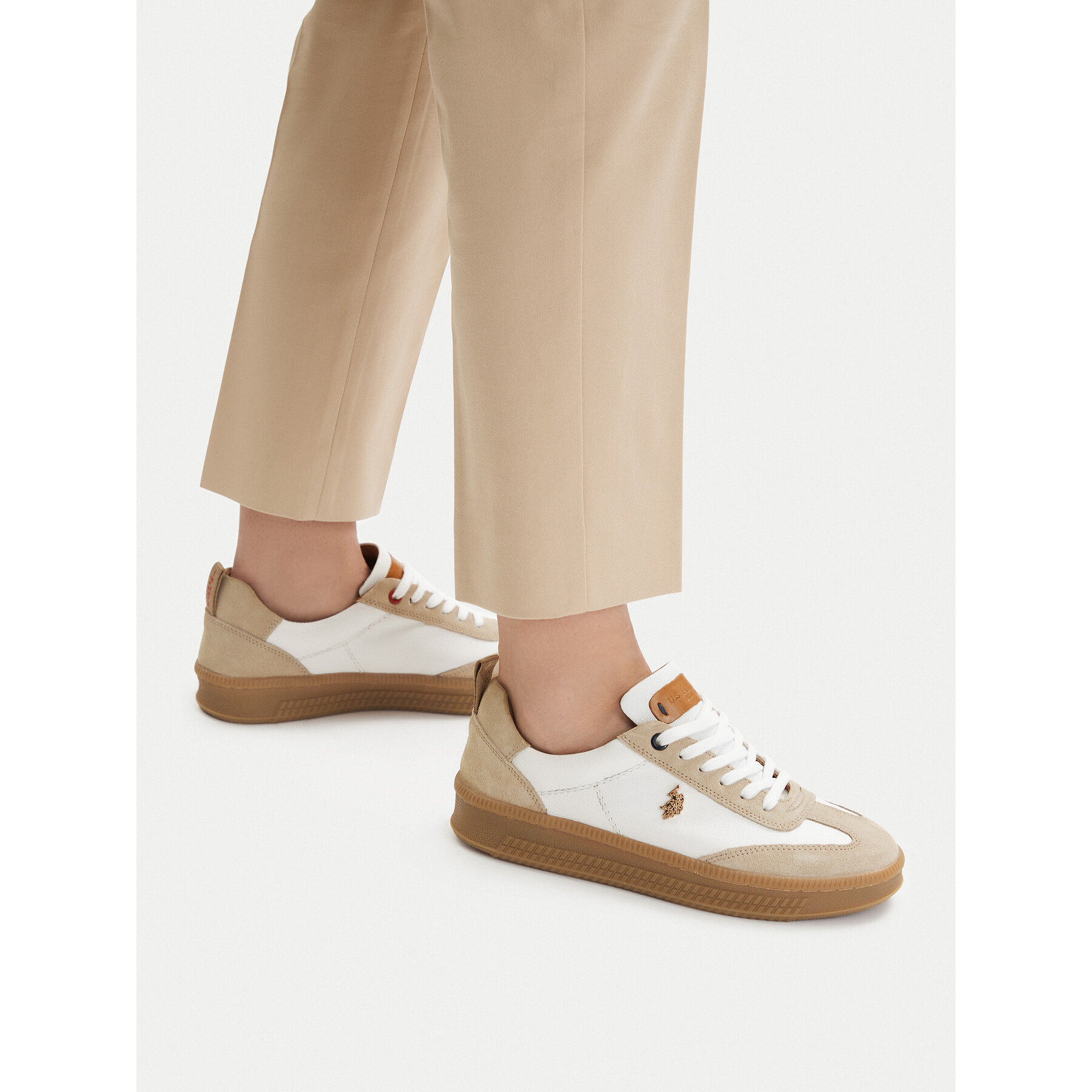 Sneakers U.S. Polo Assn. EO-YANA001W/6SL1 Alb