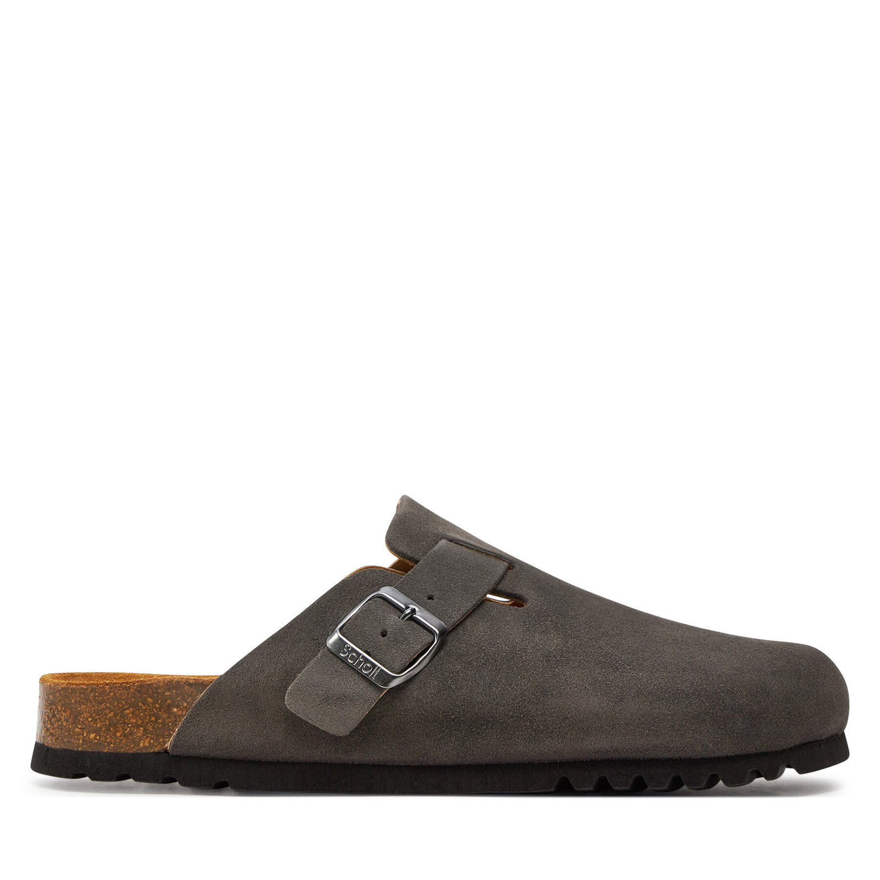 Herren Pantoletten Scholl, Schuhgröße 42, Grau, Olivier F31884