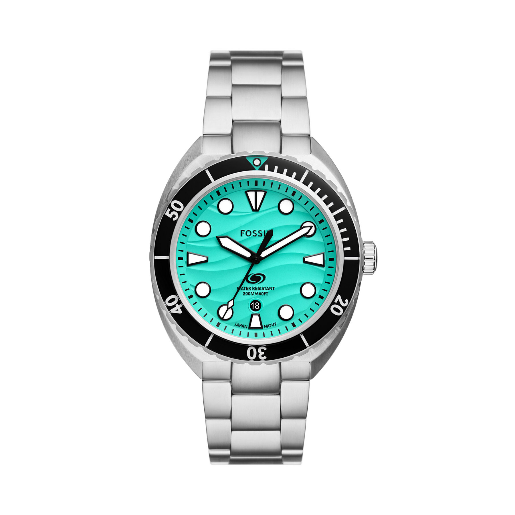 Pulkstenis Fossil FS6066 Sudraba