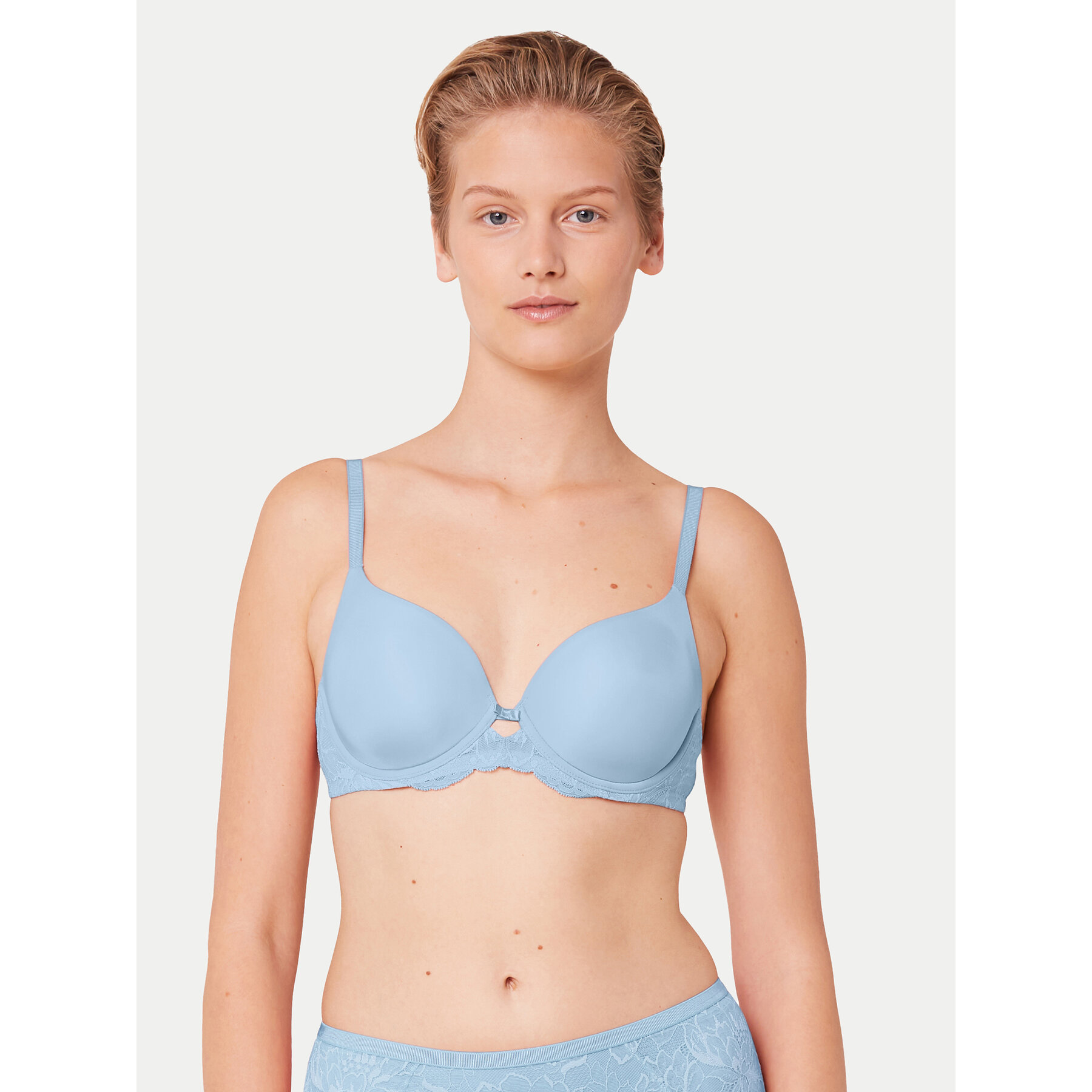 Triumph Reggiseno con ferretto Amourette Charm 10214459 Blu