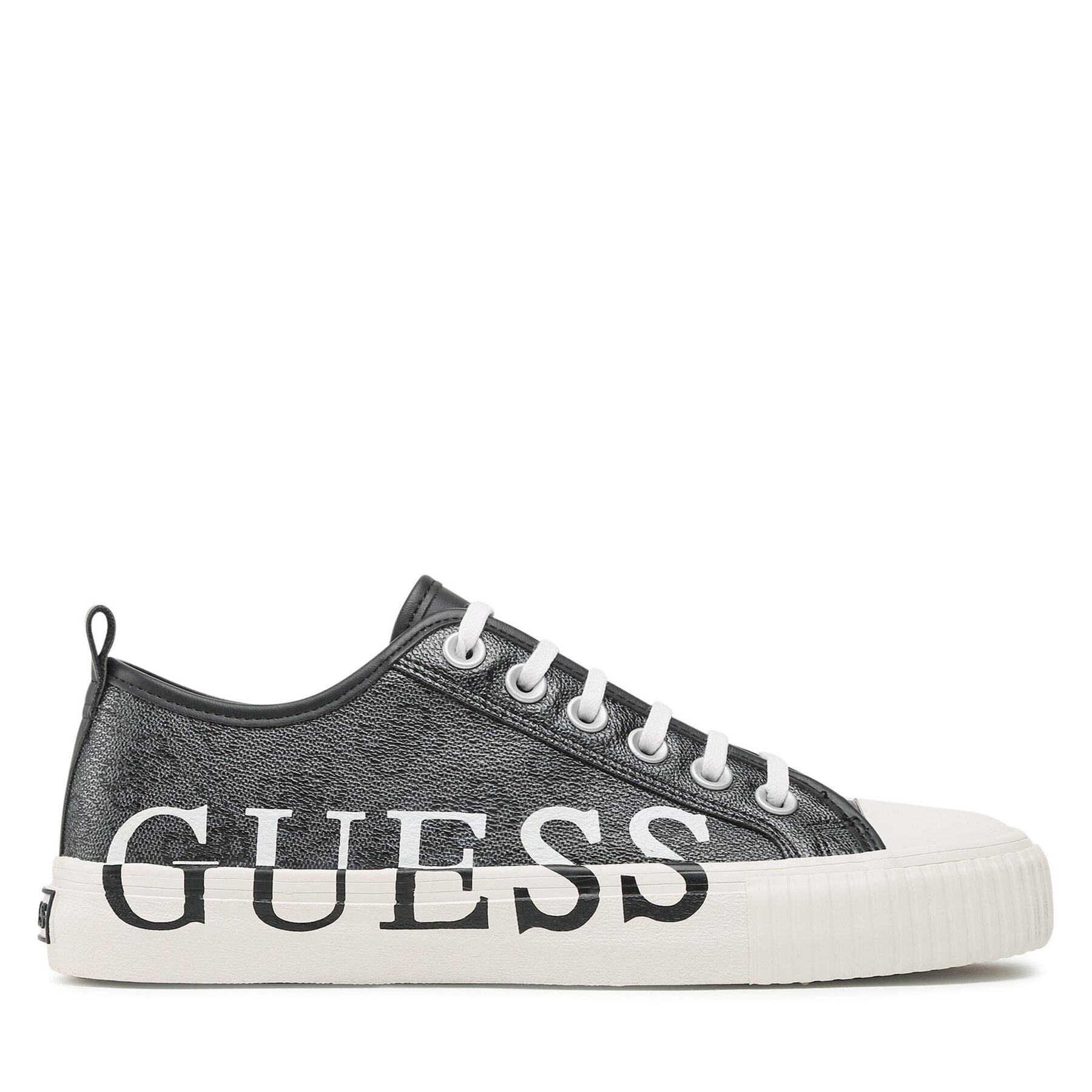 Męskie Trampki Guess, Rozmiar 39 Szary New Winners Low FM6NWL ELL12
