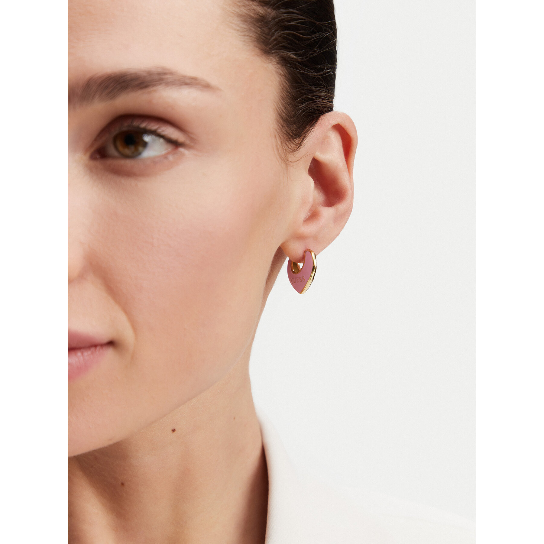 Náušnice Guess JUBE05206JW Zlatá