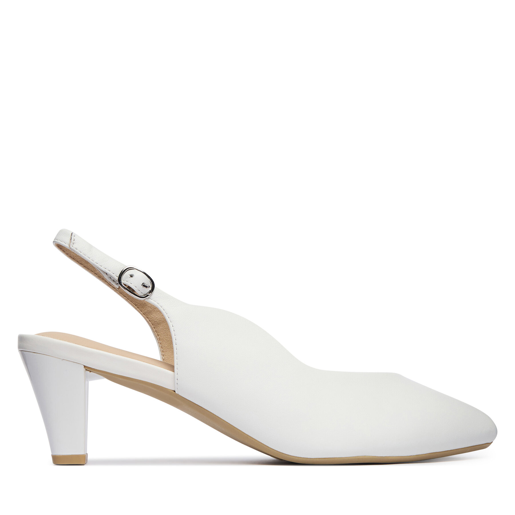 Pantofi pumps Caprice 9-29603-44 Alb