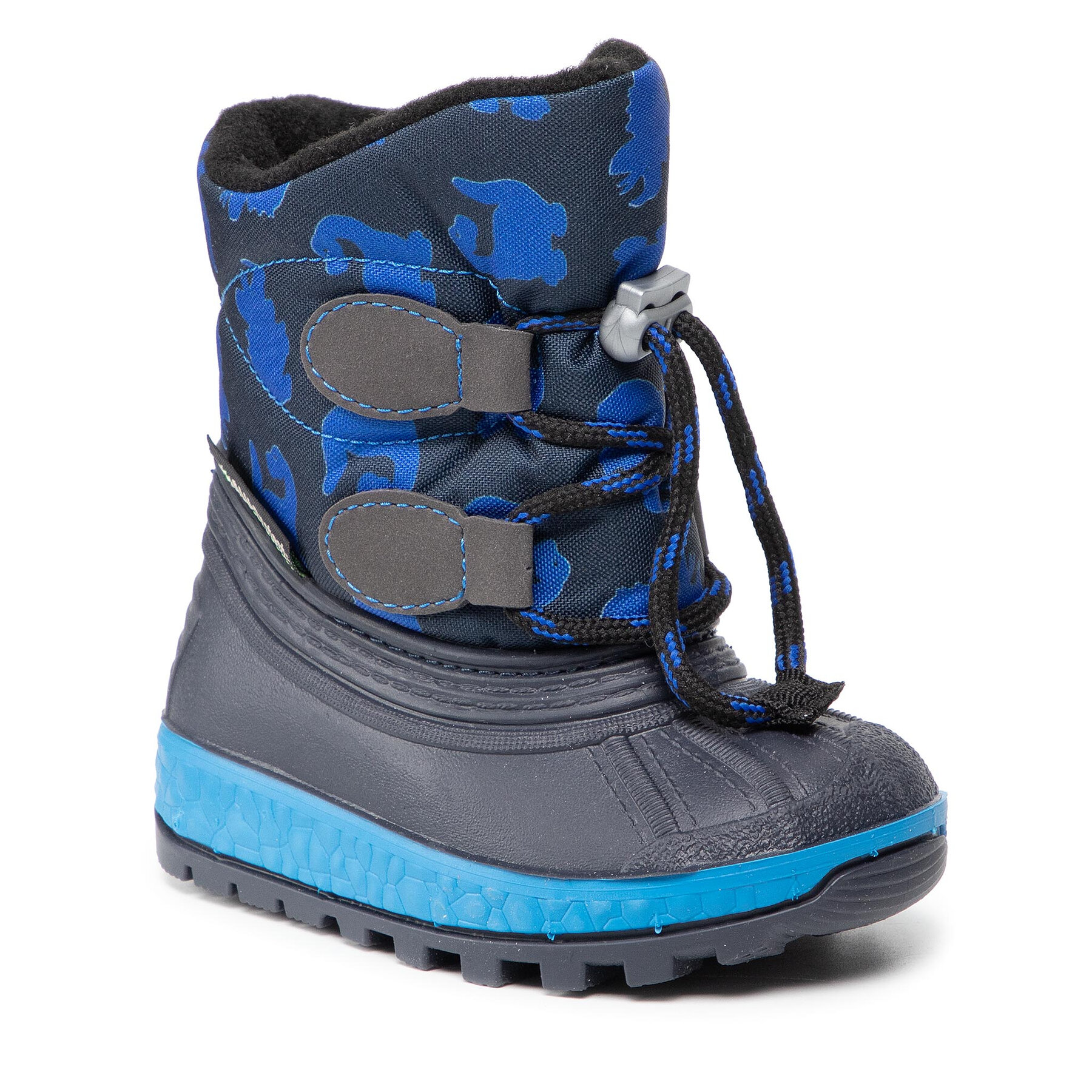Botas de nieve Boatilus Kd Joggy Sport Lace NJ09 VAR.17ZT Azul marino