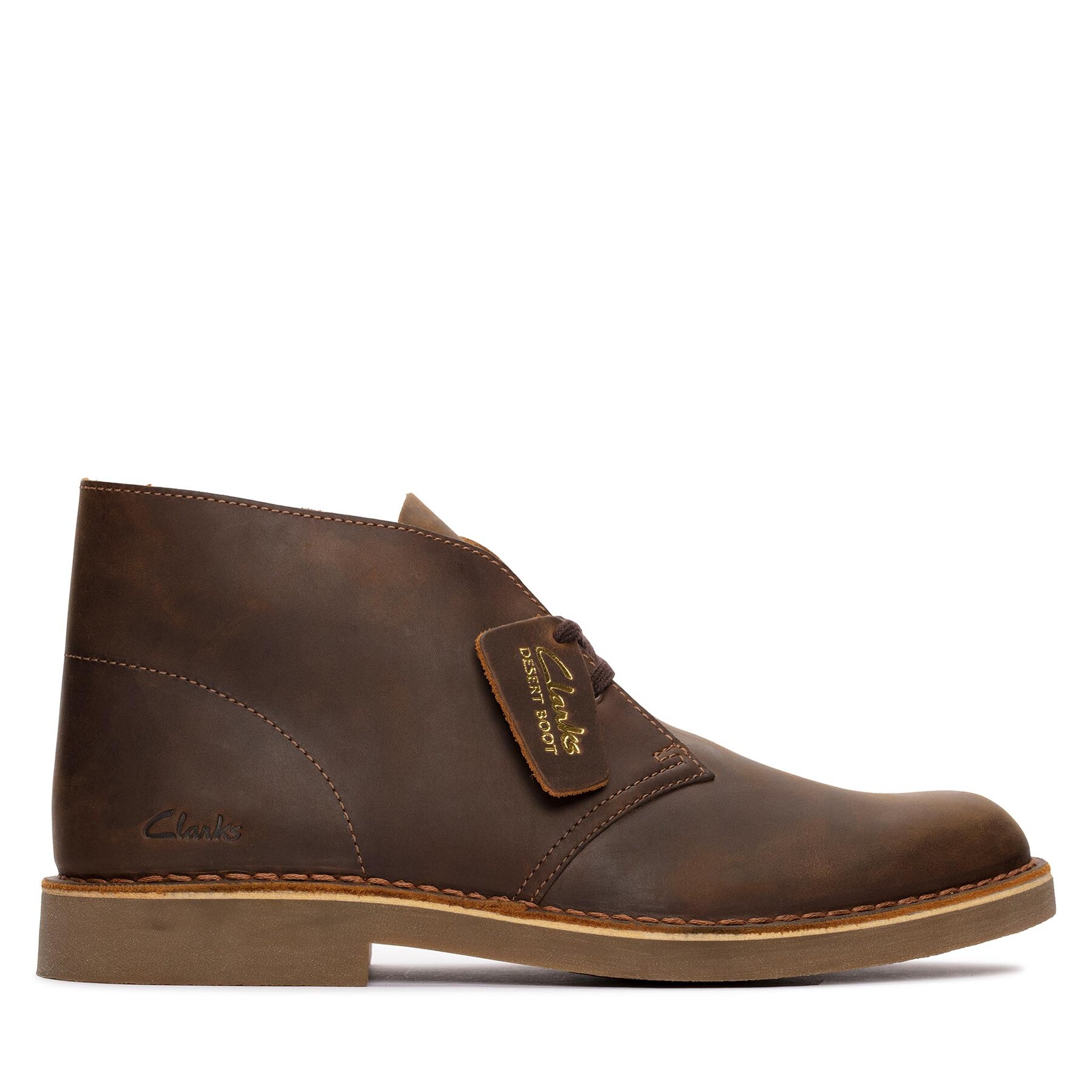 Šnurovacia obuv Clarks Desert Bt Evo Hnedá