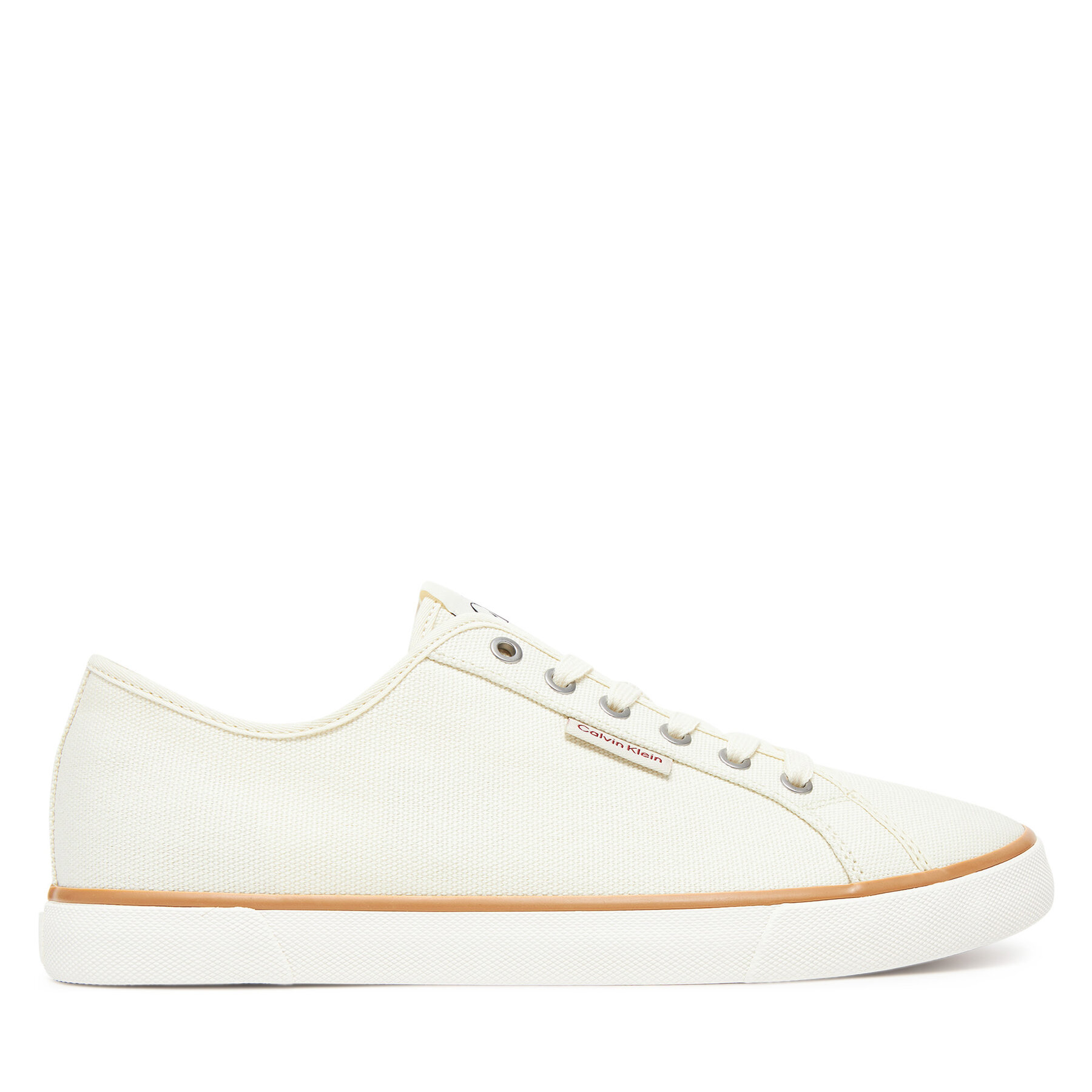 Uomo Scarpe sportive Calvin Klein Jeans, Taglia 44, Beige, Ess Vulc Low Mg Cv YM0YM01301, taglia : 44