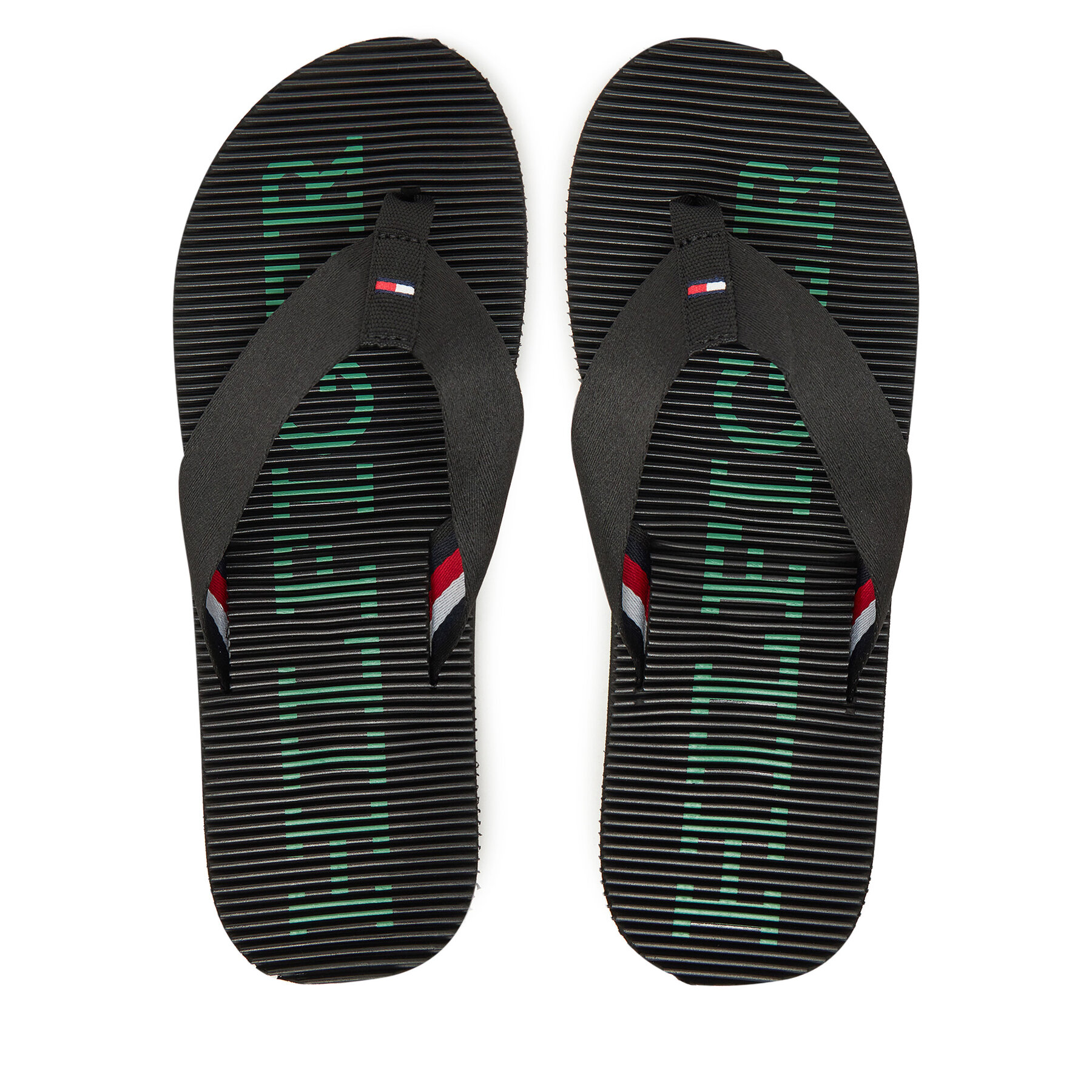 Pánske Žabky Tommy Hilfiger, Rozmer: 41, Čierna, Massage Beach Sandal FM0FM05443