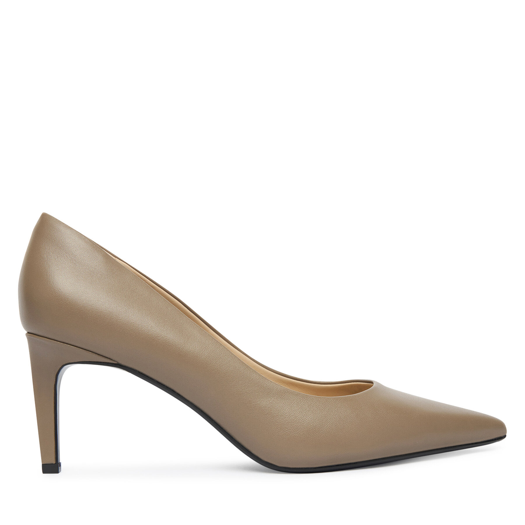 Čevlji z visoko peto Calvin Klein Ess Stiletto 70 HW0HW02607 Bež